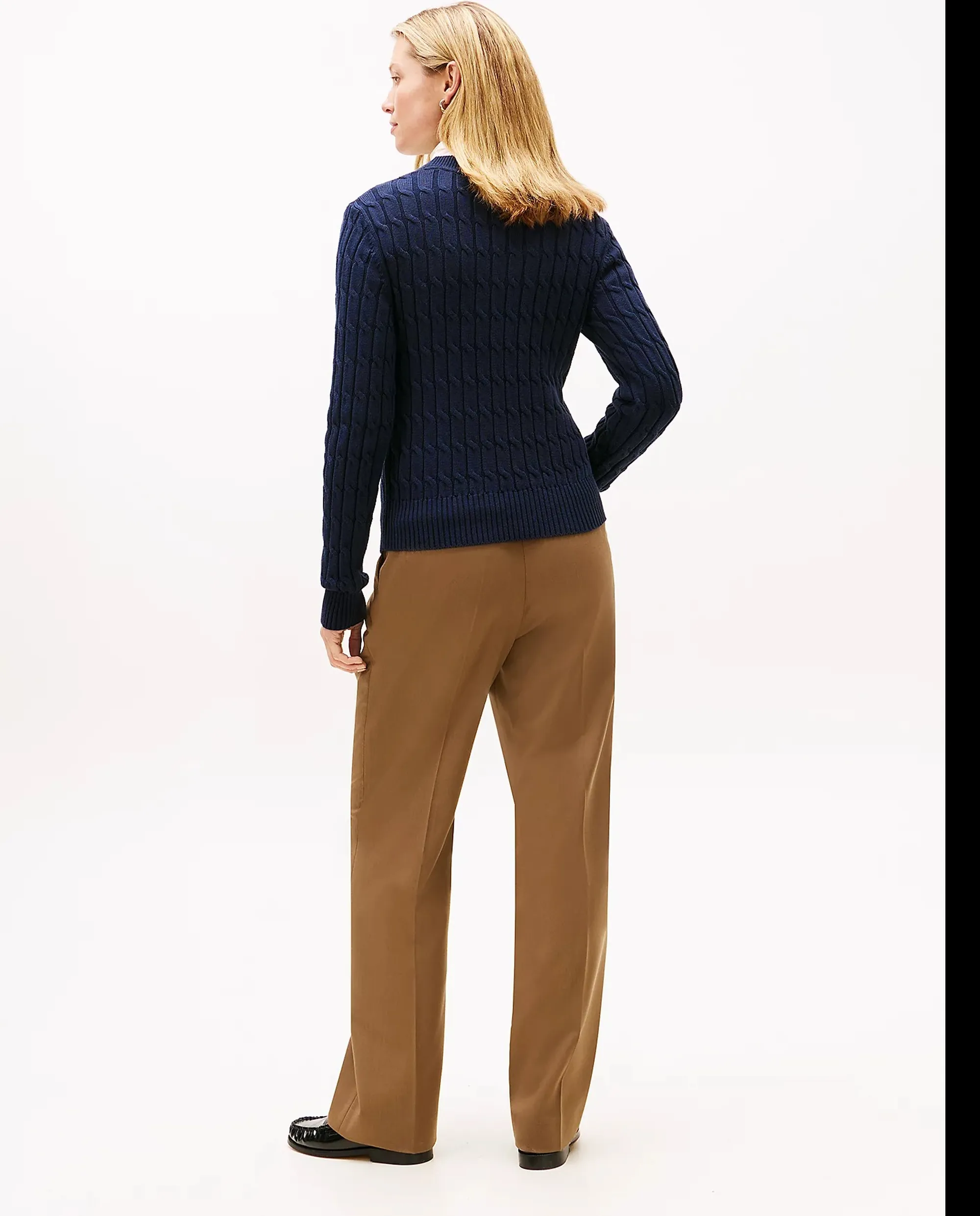 Tommy Hilfiger B'Braided Knit' Blue Ww0Ww47644 169687