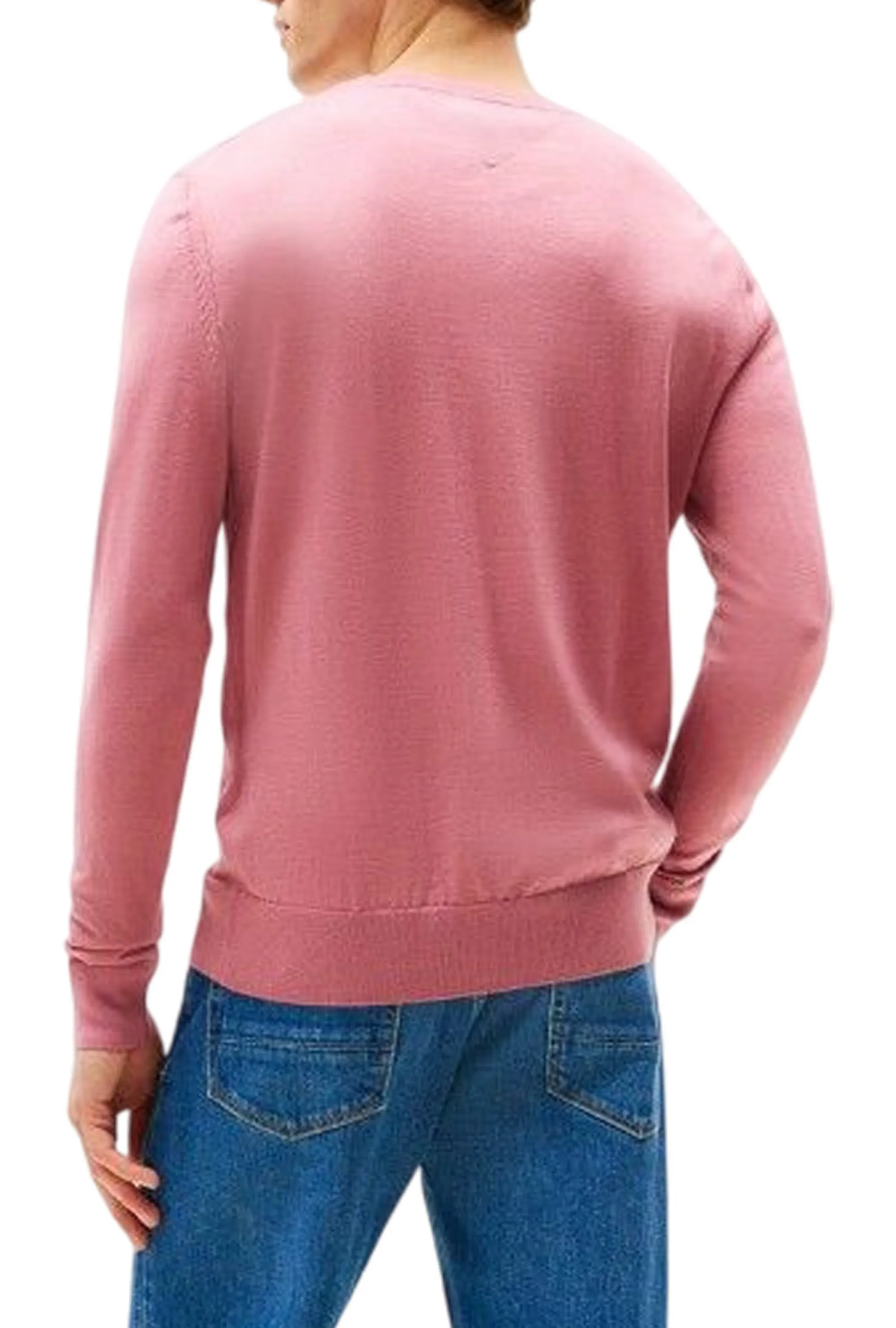 Tommy Hilfiger B'Merino Sweater' Pink Mw0Mw39775 155749