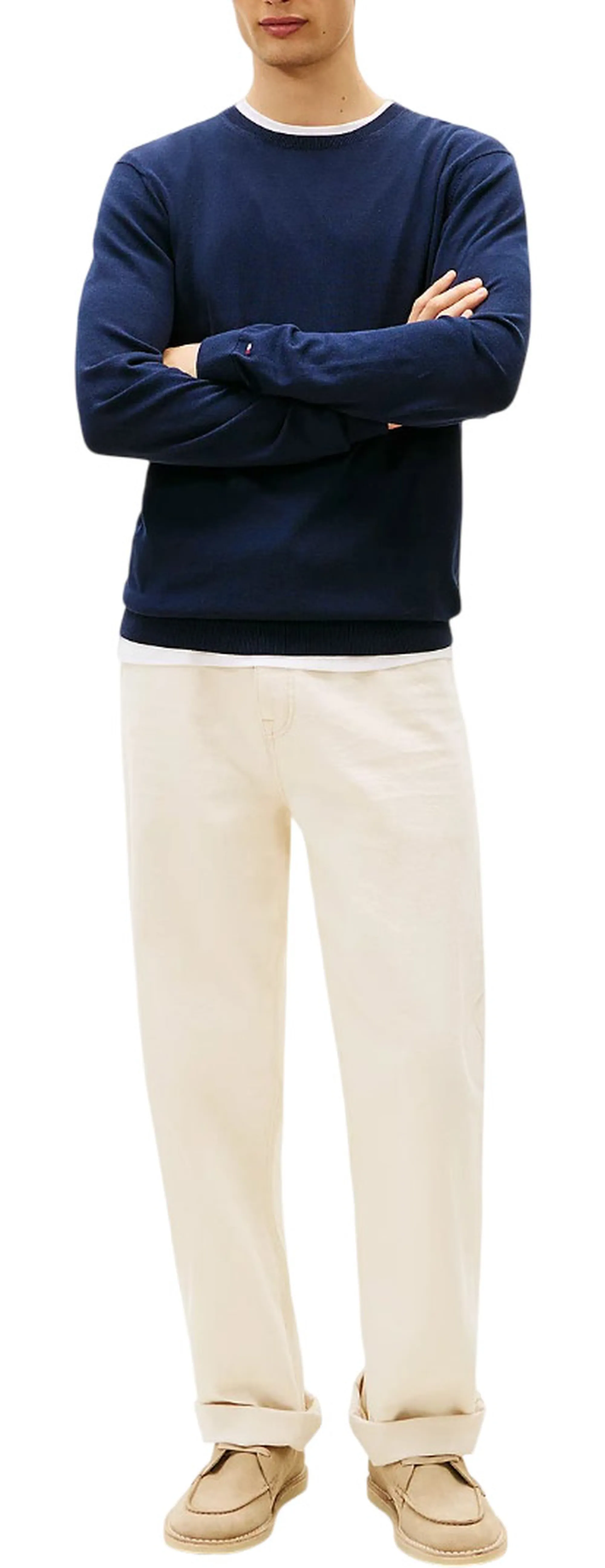 Tommy Hilfiger Maglia Smart Casual Blu Mw0Mw41820 170081