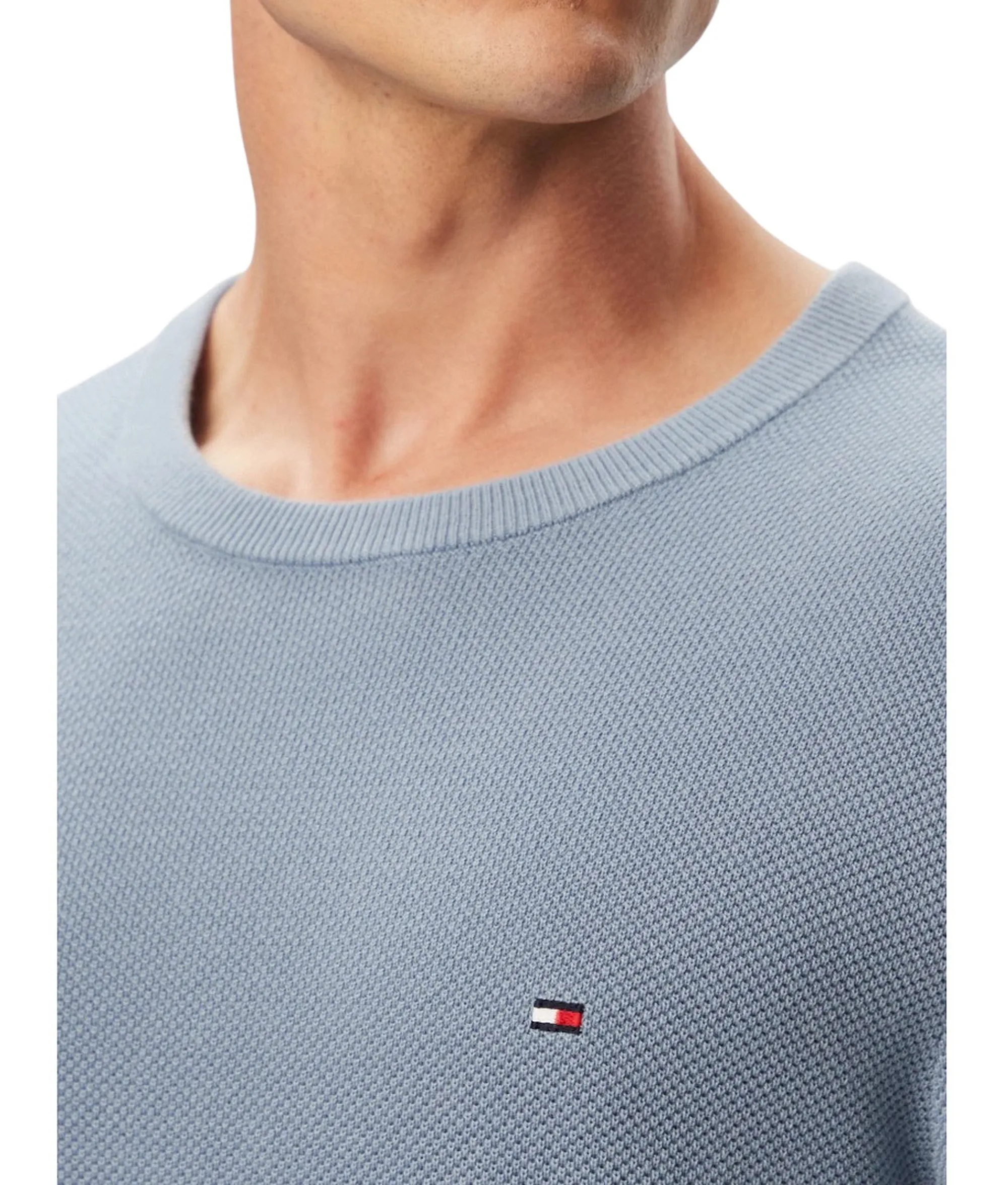 Tommy Hilfiger Maglia Tramata Carta Da Zucchero Mw0Mw36347 185187