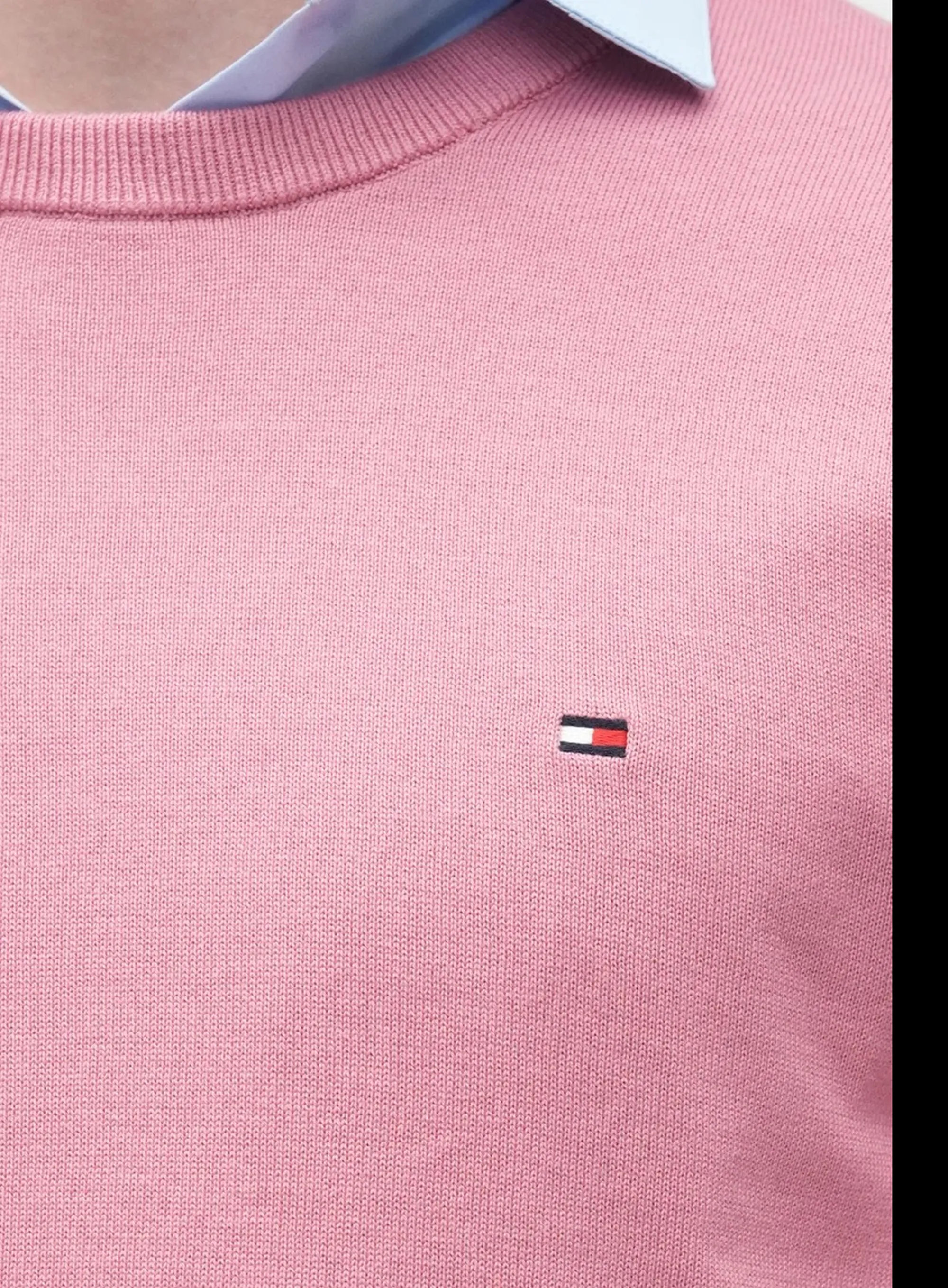 Tommy Hilfiger Maglia Tramata Rosa Mw0Mw36347 169620