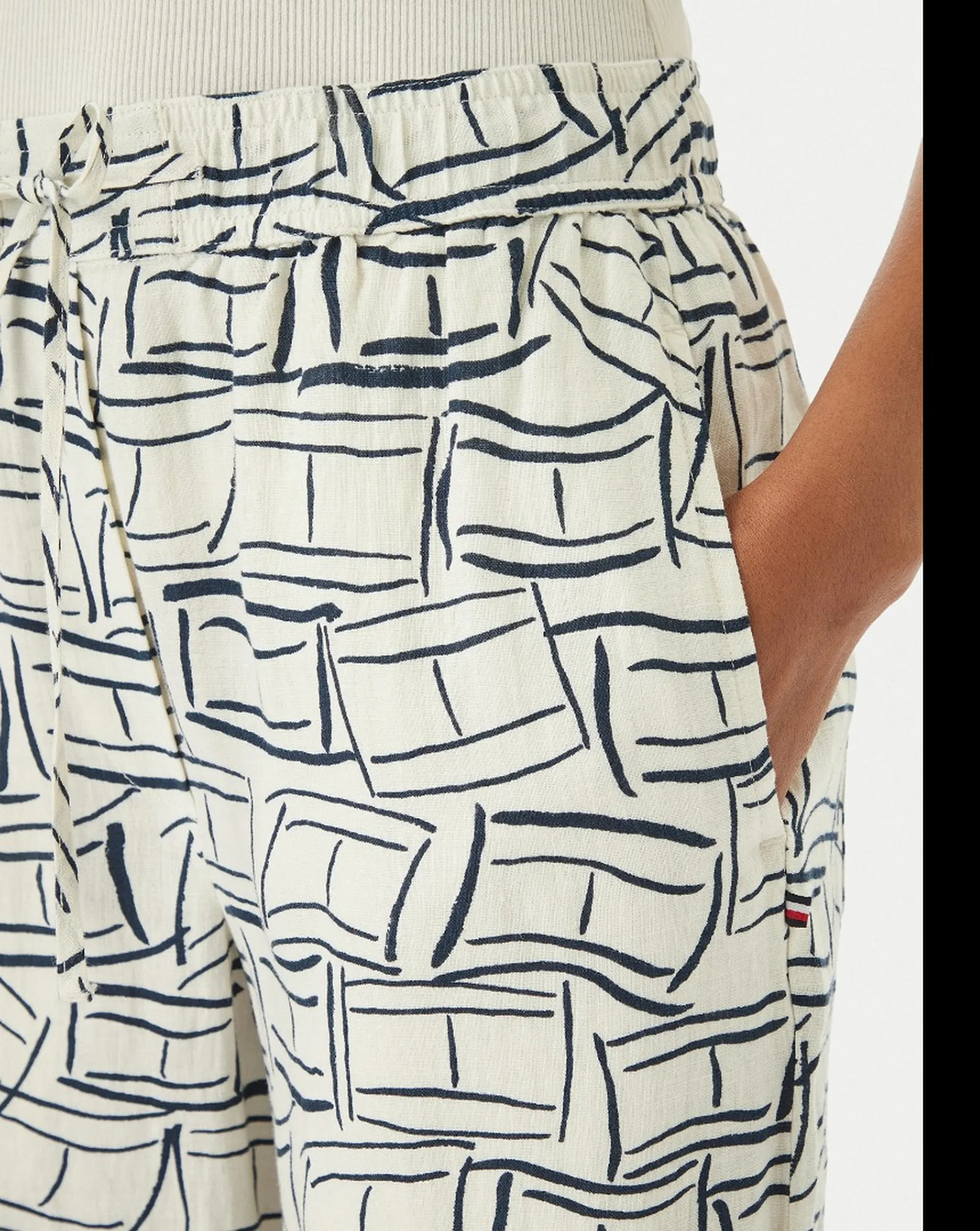 Tommy Hilfiger B'Trousers' White Ww0Ww48970 180450