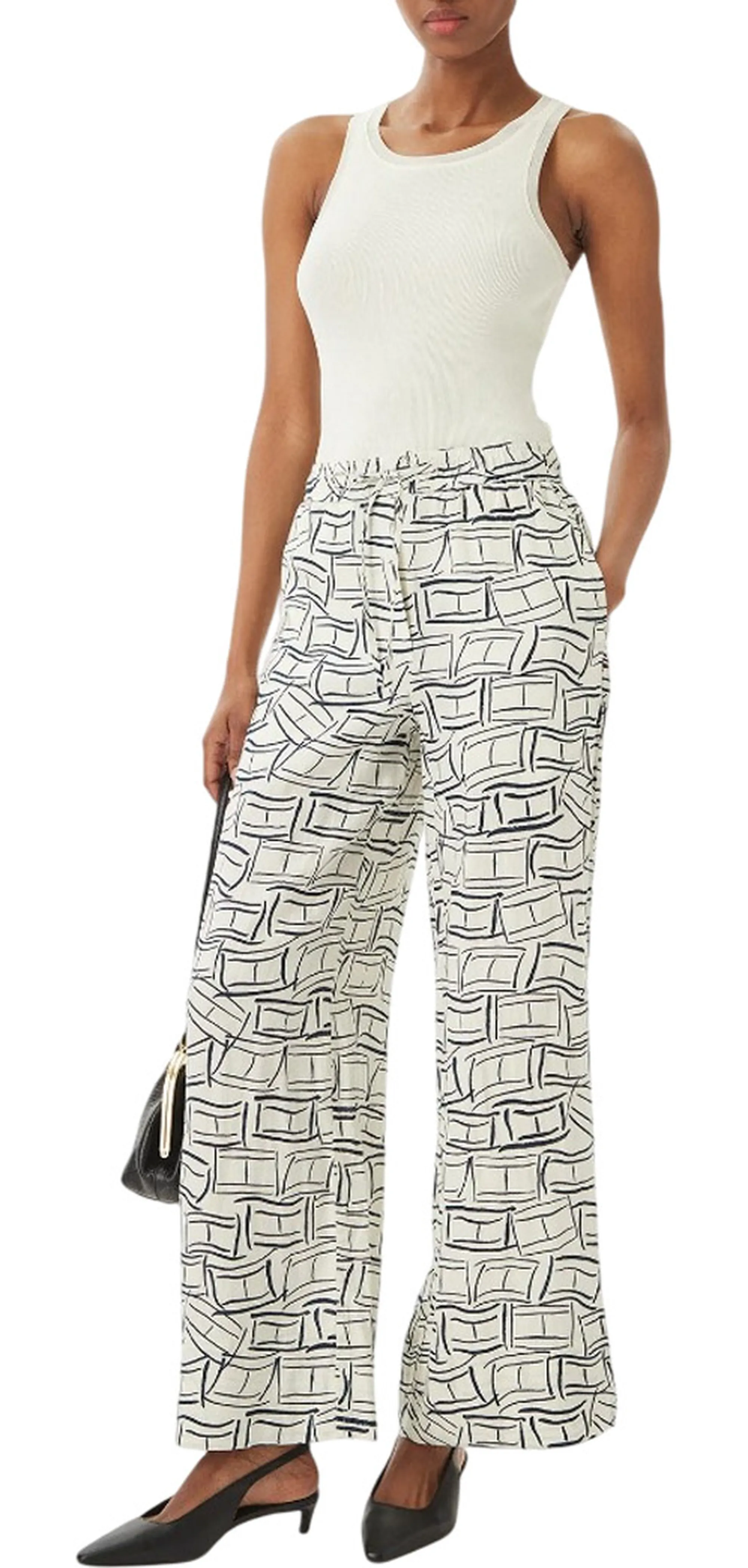 Tommy Hilfiger B'Trousers' White Ww0Ww48970 180811