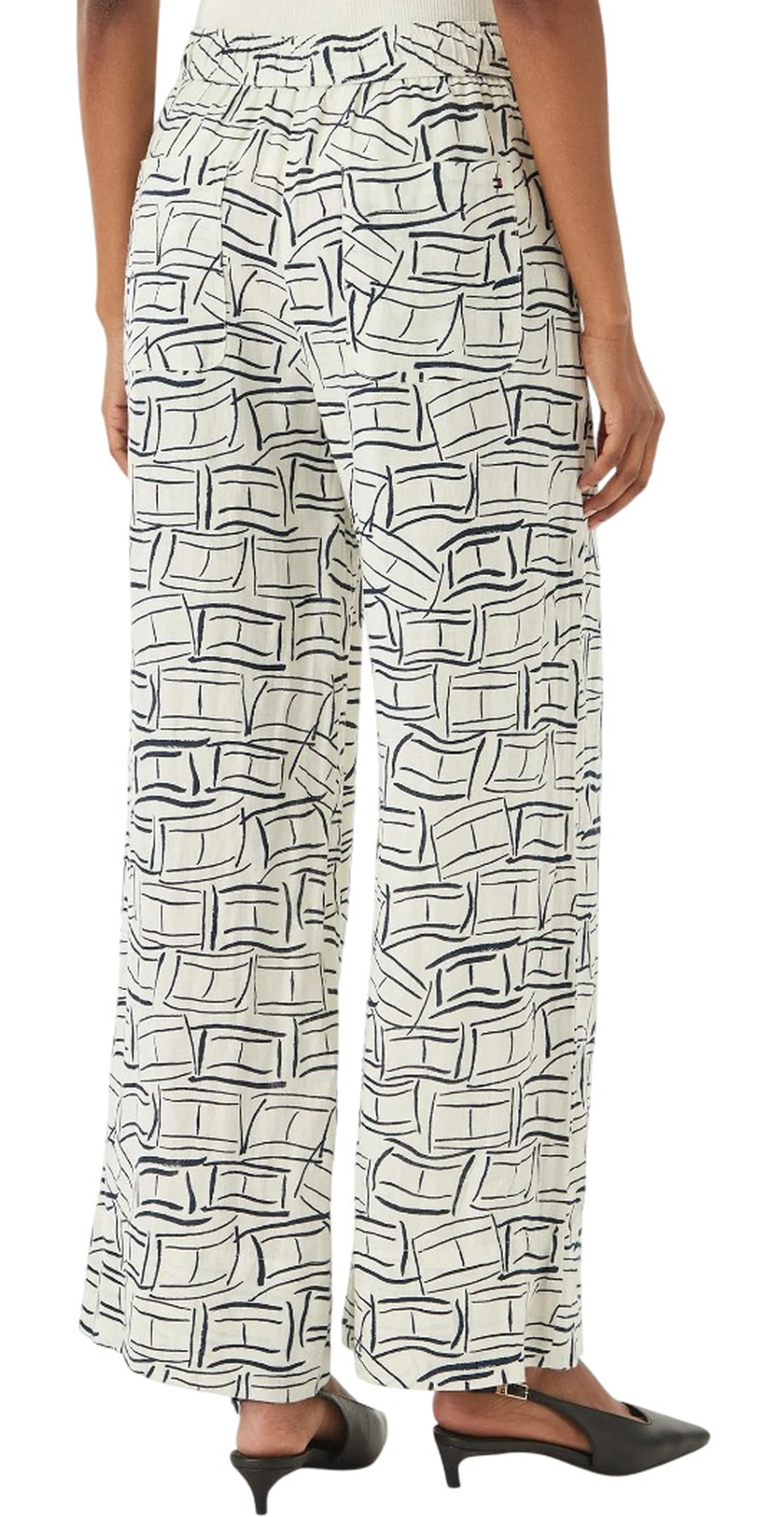 Tommy Hilfiger B'Trousers' White Ww0Ww48970 180812