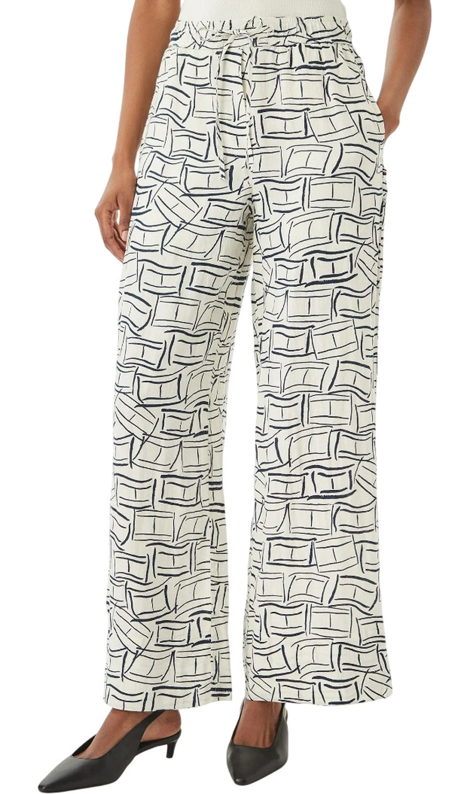 Tommy Hilfiger Pantalone Bianco Ww0Ww48970 180813