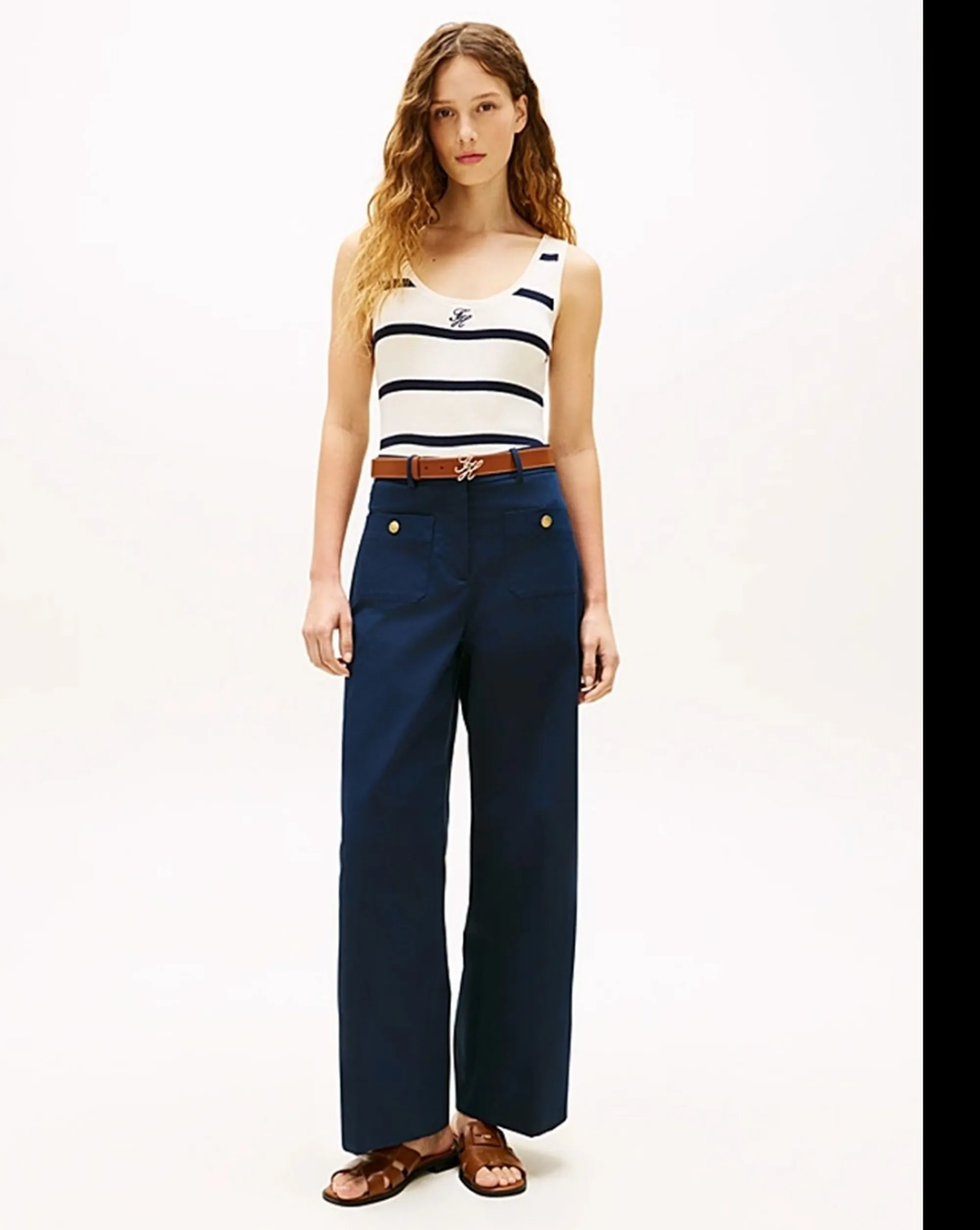 Tommy Hilfiger B'Trousers ' Blu Ww0Ww49002 182057