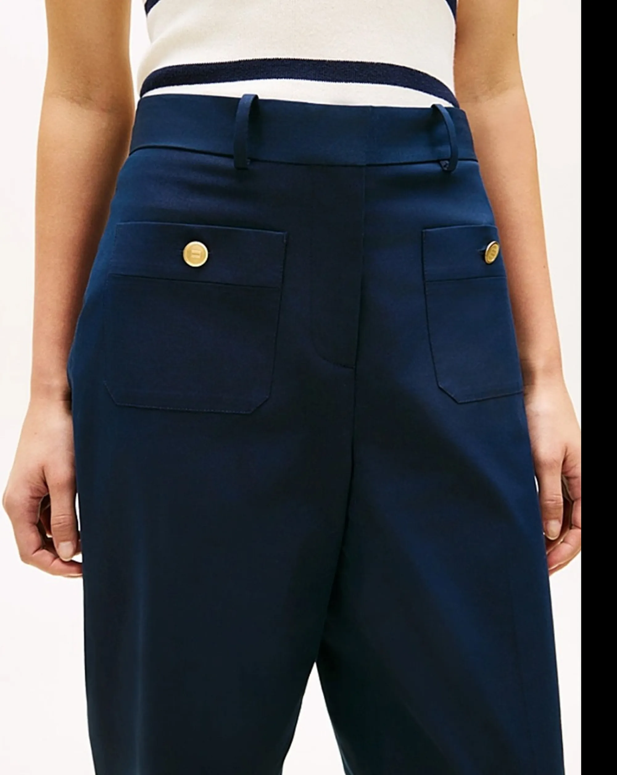 Tommy Hilfiger B'Trousers ' Blu Ww0Ww49002 182059