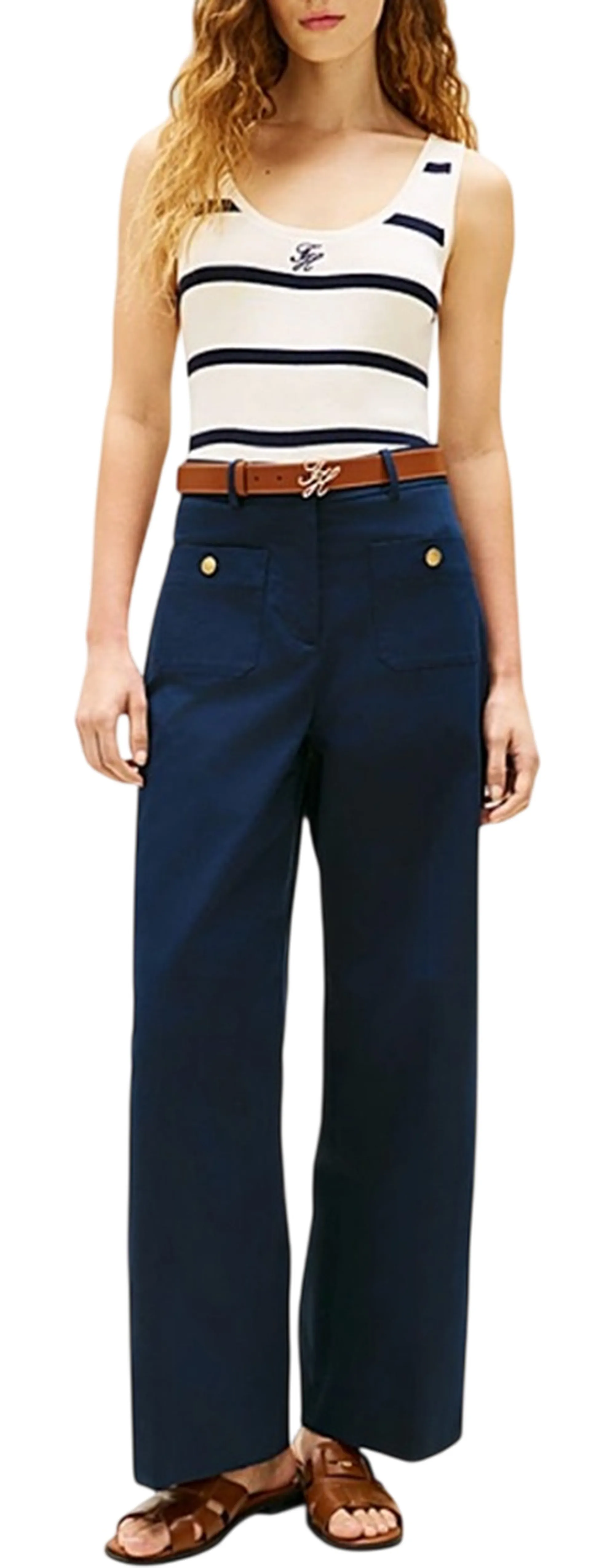 Tommy Hilfiger B'Trousers ' Blu Ww0Ww49002 182141