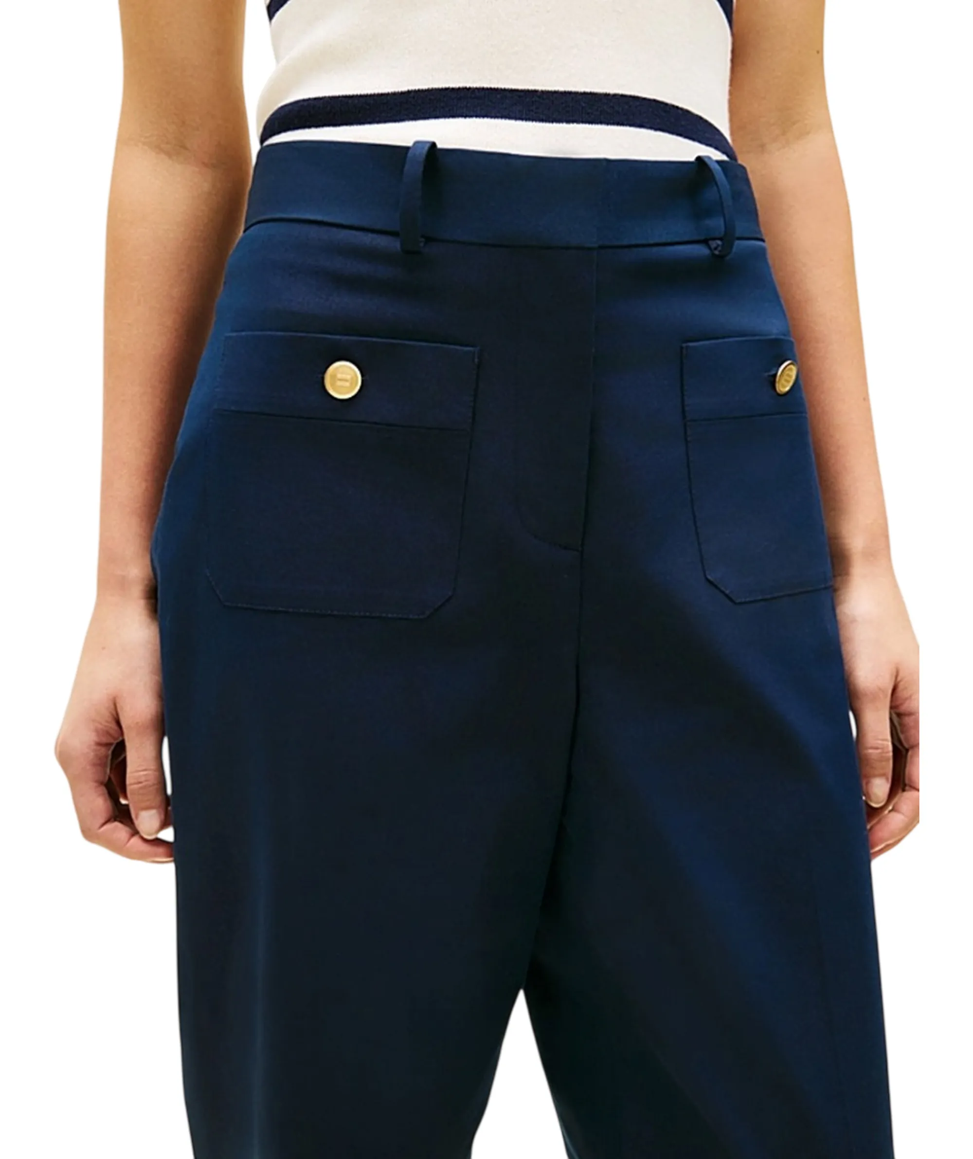 Tommy Hilfiger B'Trousers ' Blu Ww0Ww49002 182142