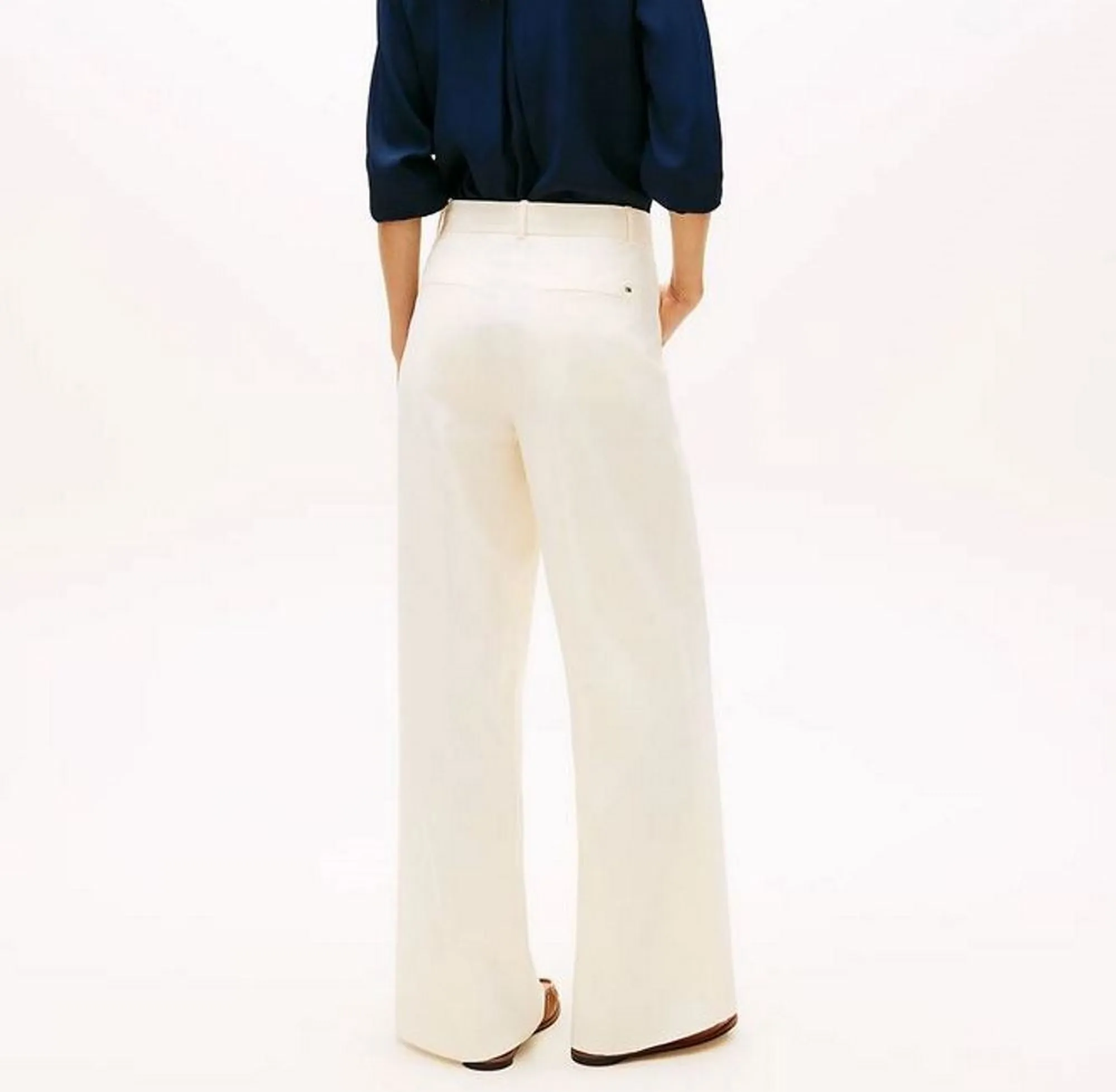 Tommy Hilfiger B'Trousers ' Cream Ww0Ww49002 182054