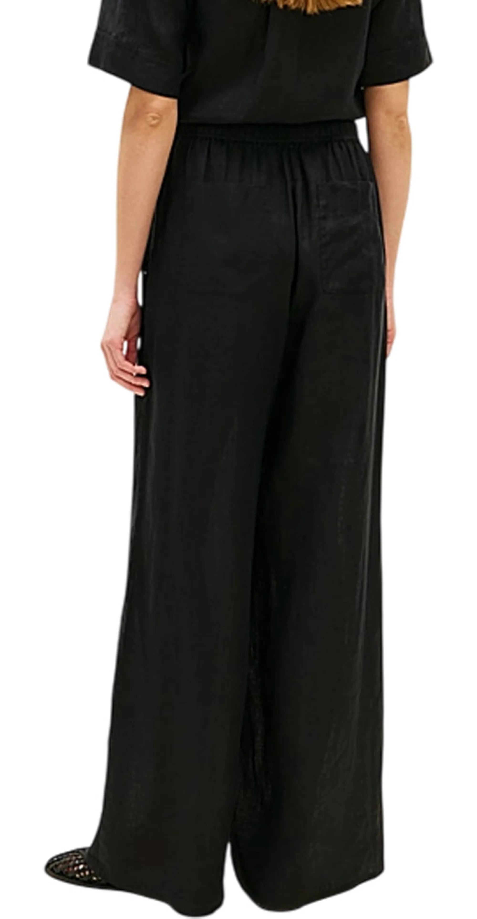 Tommy Hilfiger Pantalone Nero Ww0Ww48970 181192