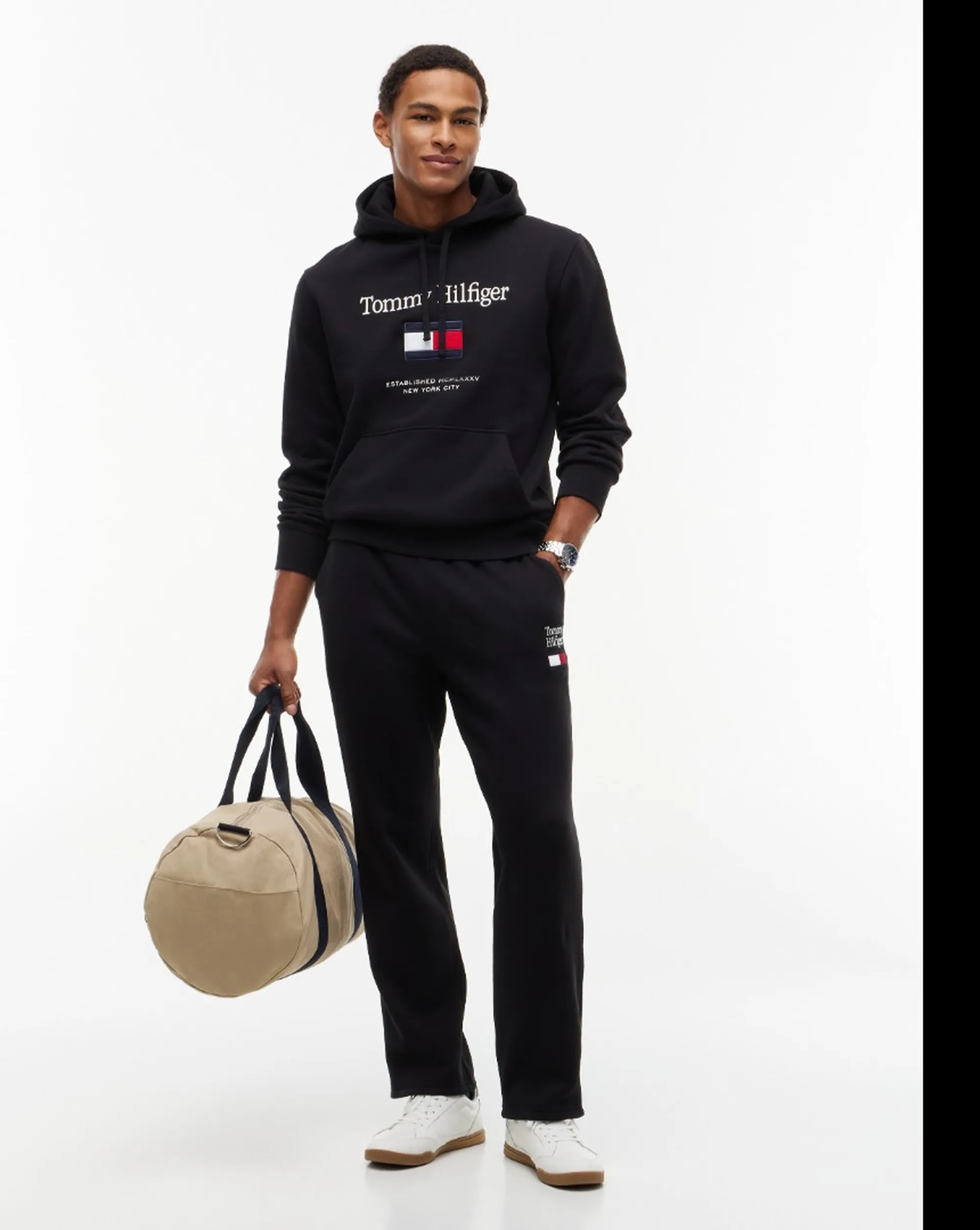 Tommy Hilfiger B'Pantalone 1123594F' Black Mw0Mw45245 193980