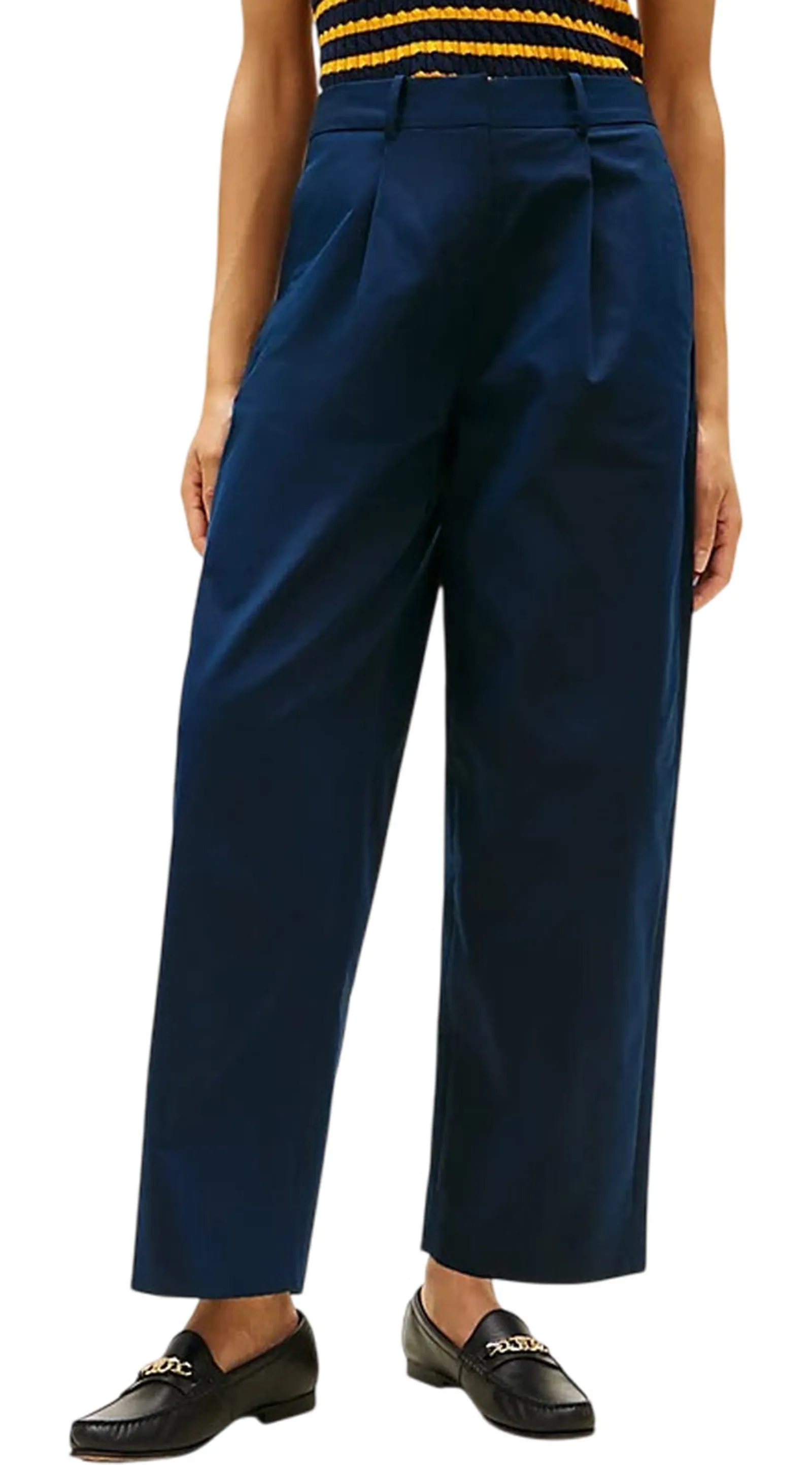 Tommy Hilfiger Pantalone Barrel Blu Ww0Ww48993 170339