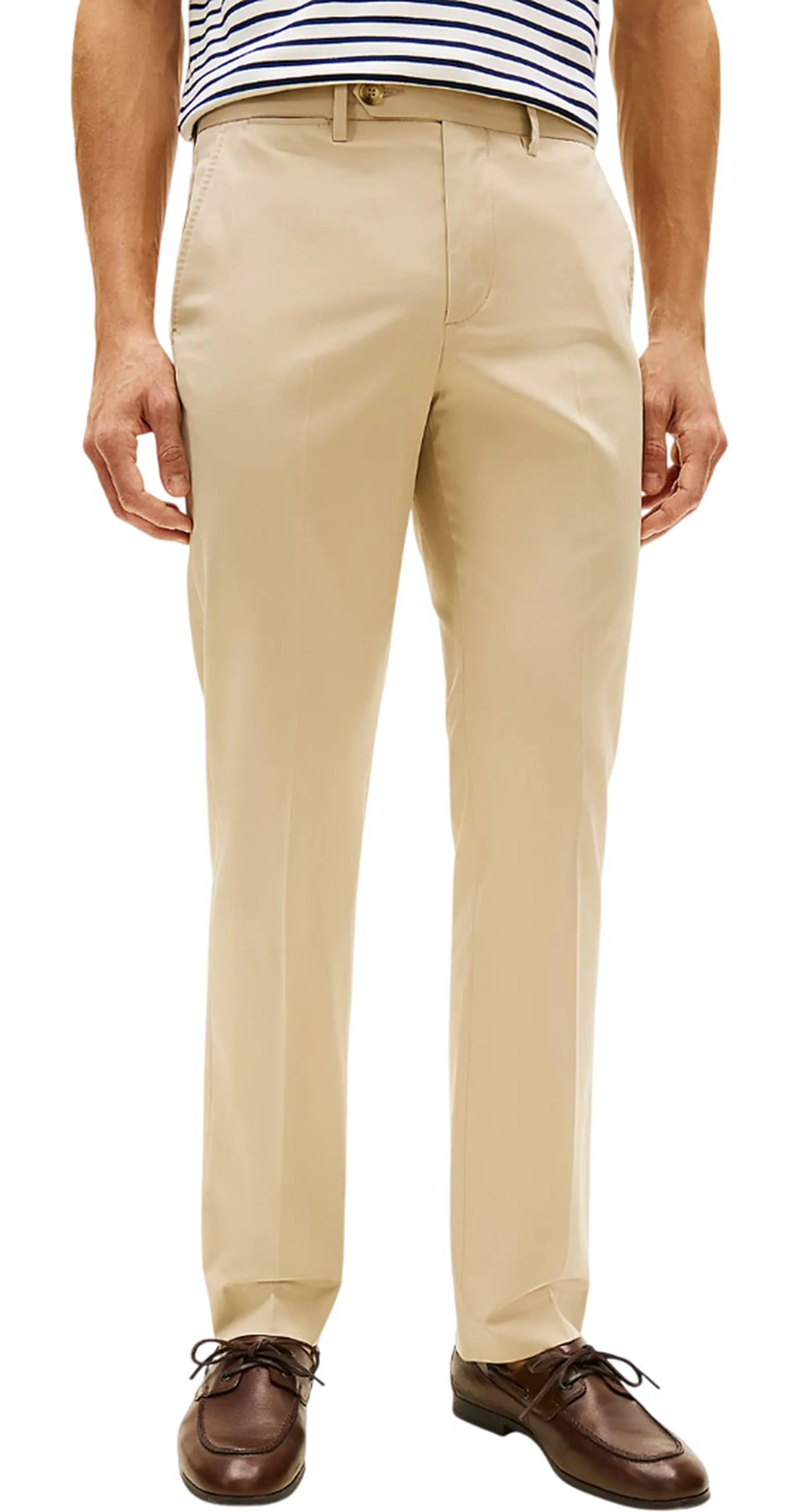 Tommy Hilfiger Pantalone Chino Denton Sabbia Mw0Mw40783 170285