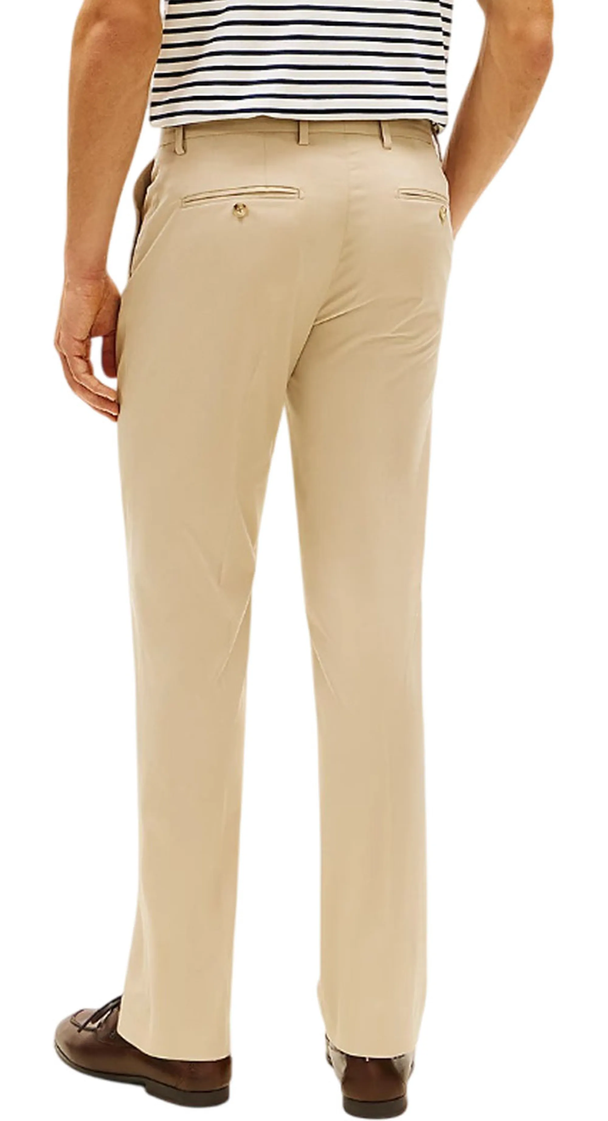 Tommy Hilfiger Pantalone Chino Denton Sabbia Mw0Mw40783 170286
