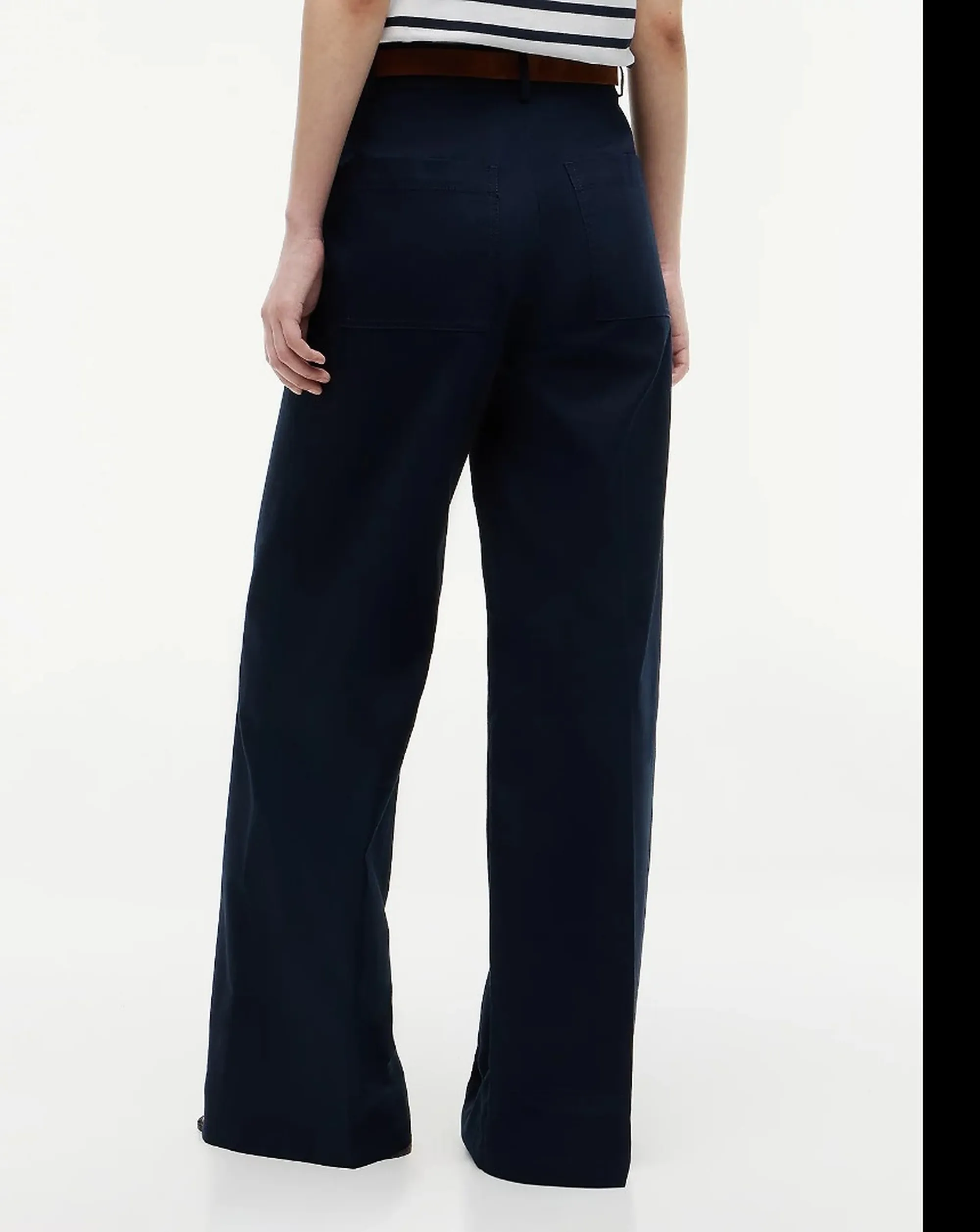 Tommy Hilfiger B'Wide Chino Trousers' Dark Blue Ww0Ww50135 184270