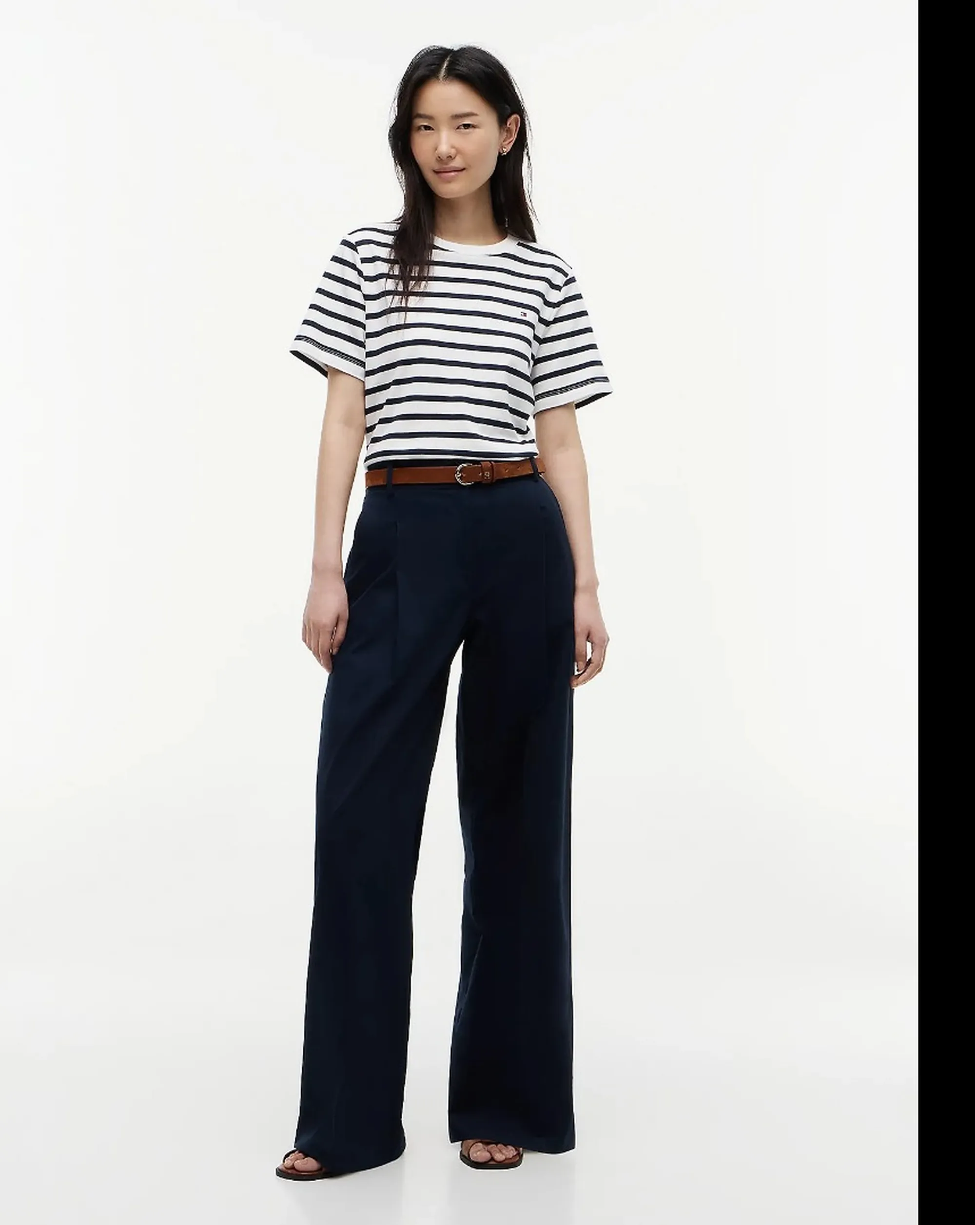 Tommy Hilfiger B'Wide Chino Trousers' Dark Blue Ww0Ww50135 184271