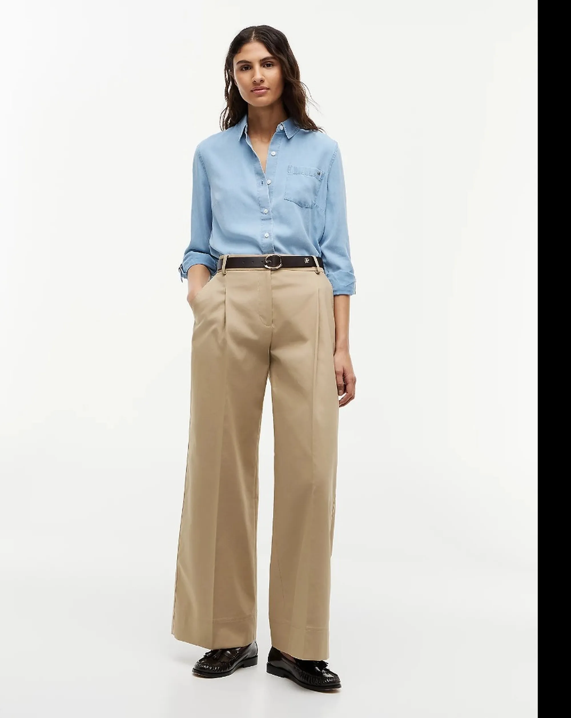 Tommy Hilfiger B'Wide Chino Trousers' Camel Ww0Ww50135 184275