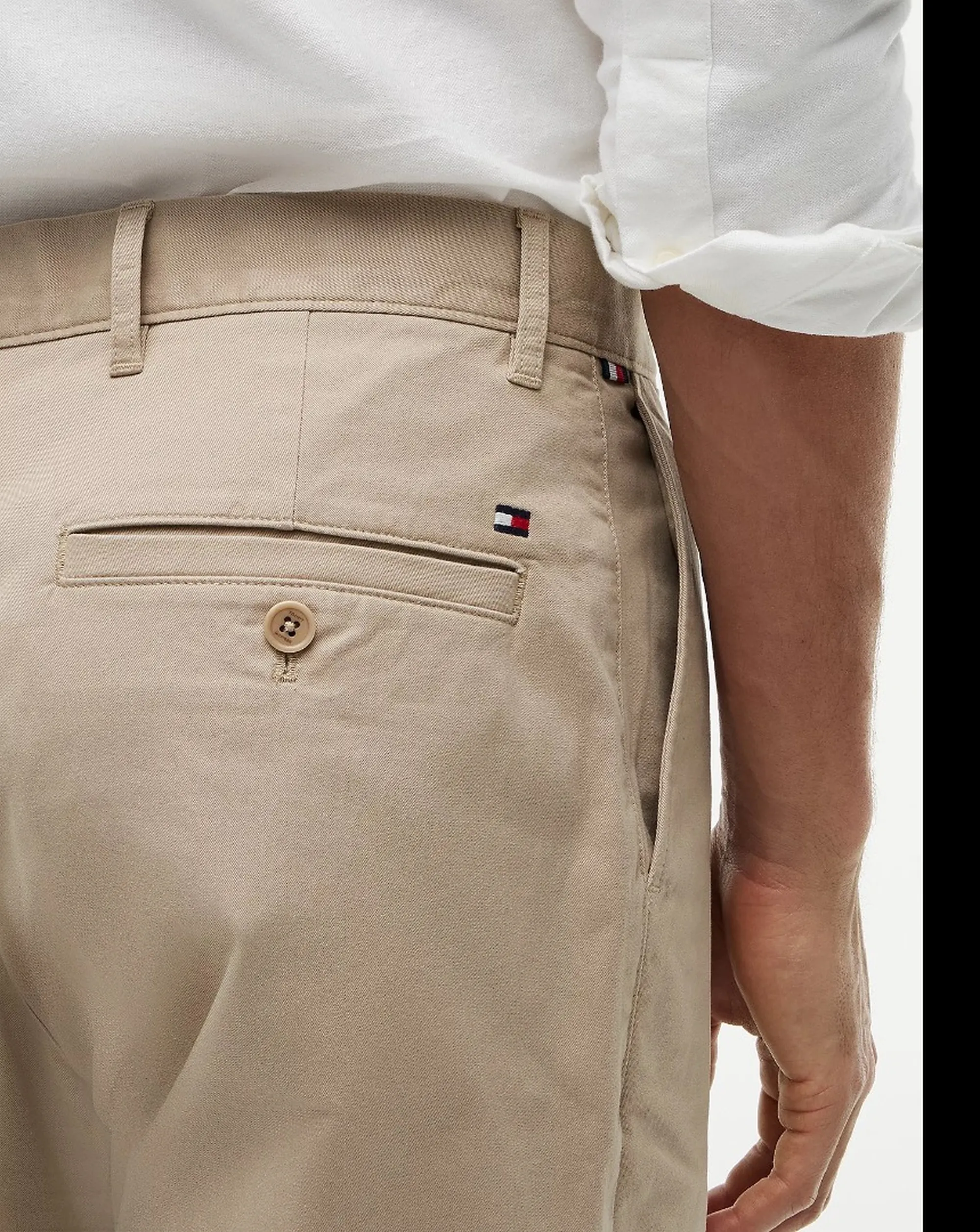 Tommy Hilfiger B'Dover Essential Twill Trousers' Beige Mw0Mw40263 184364