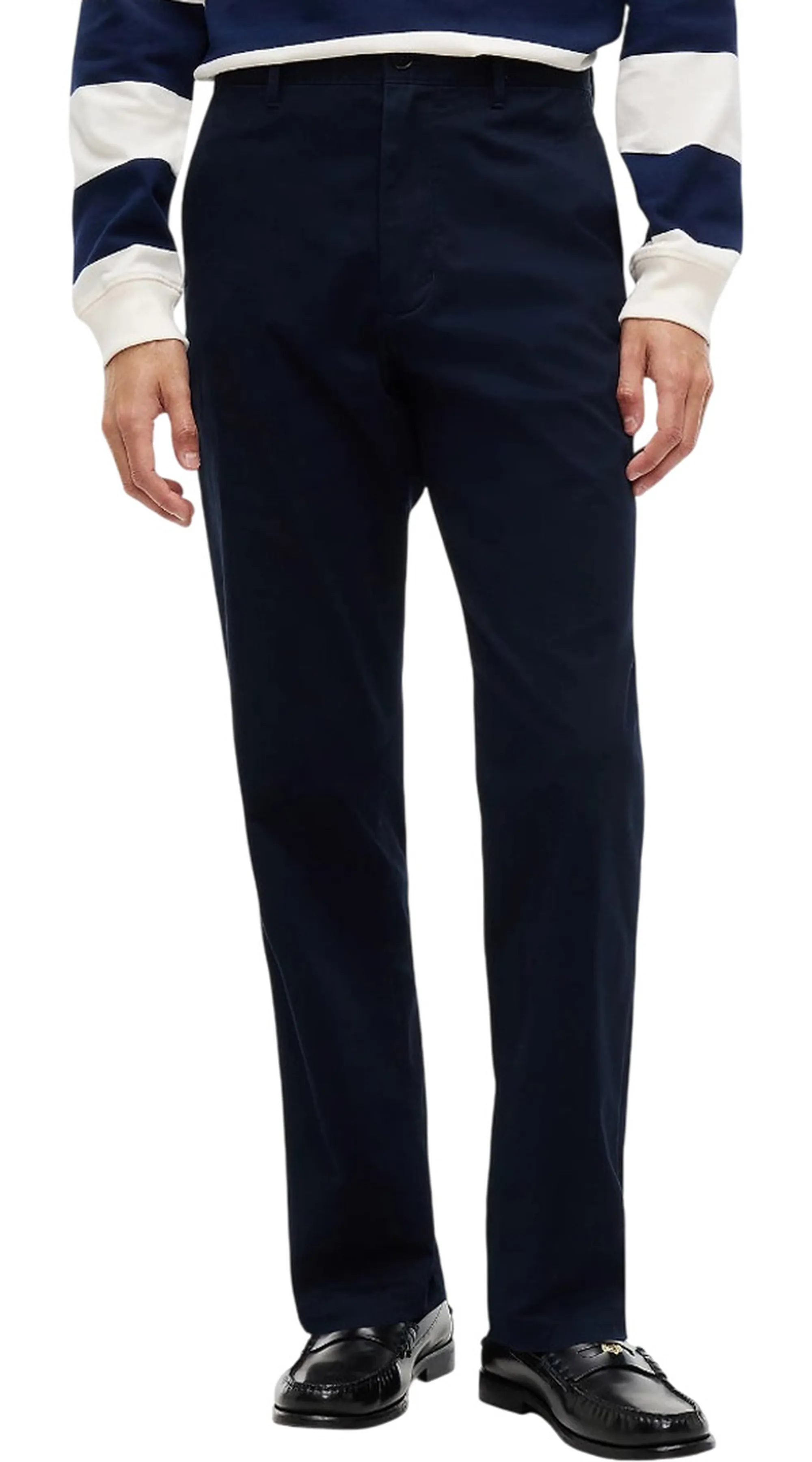 Tommy Hilfiger Pantalone Dover Essential Twill Blu Scuro Mw0Mw40263 184737