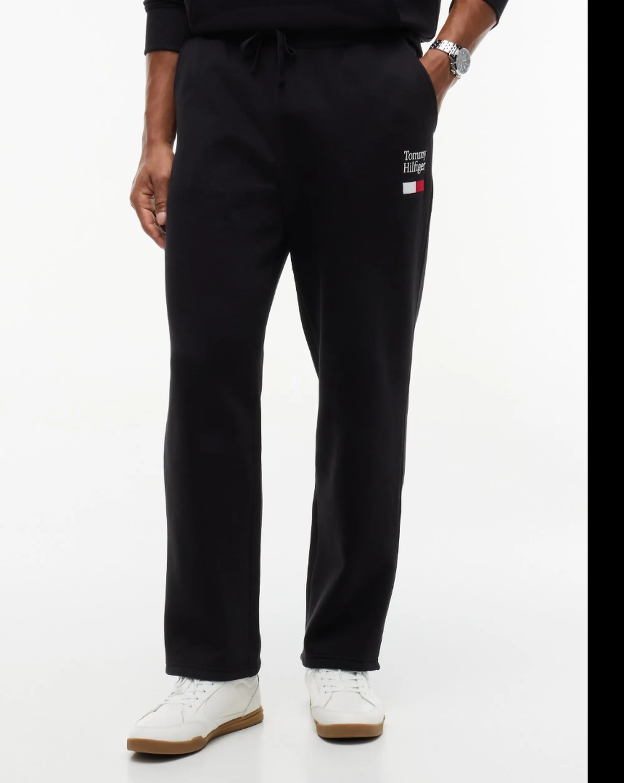 Tommy Hilfiger B'Jogger Pants With Embroidered Logo' Black Mw0Mw45245 193983