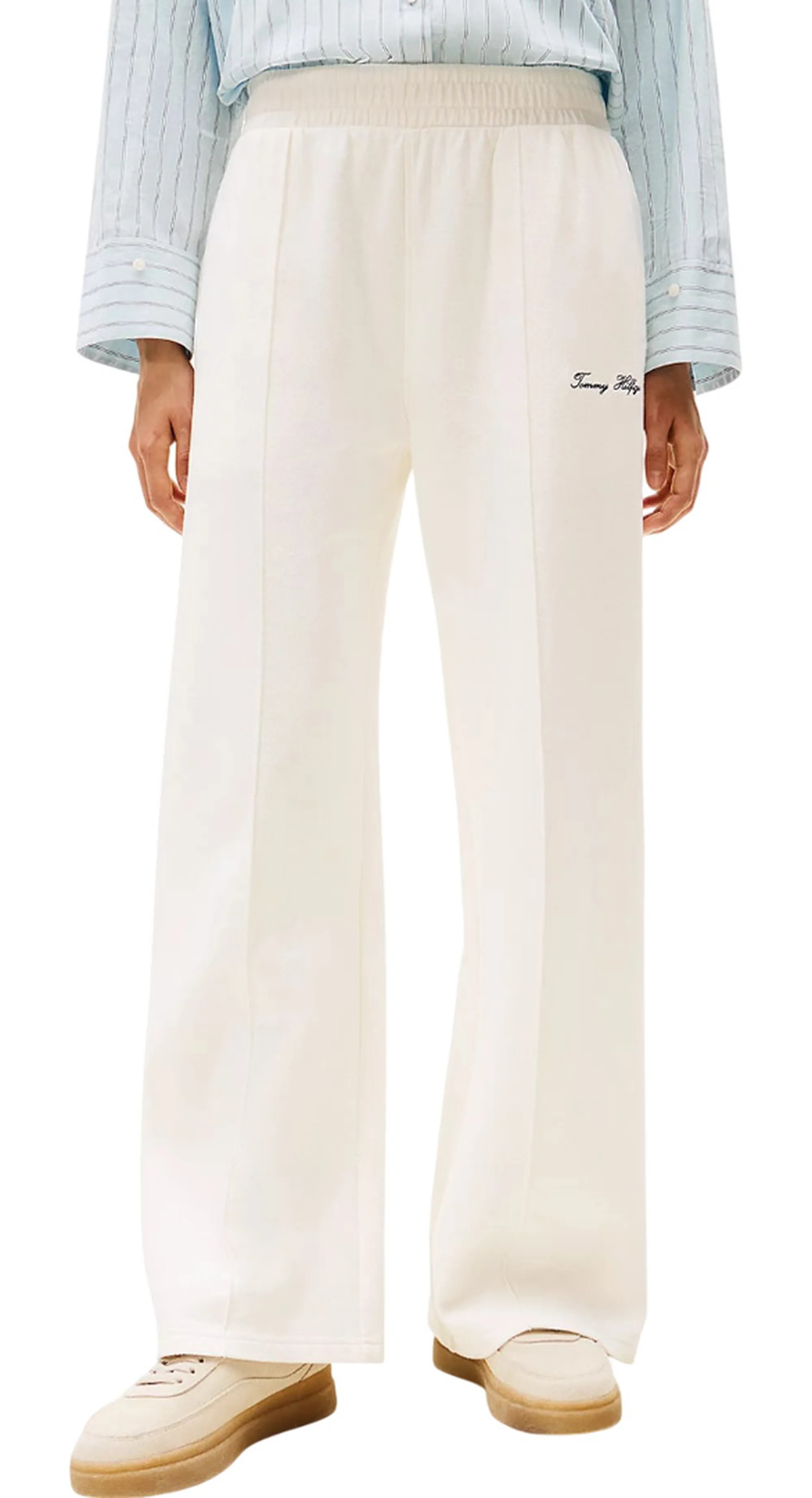 Tommy Hilfiger B'Joggers Pants' Ivory Ww0Ww45744 155375