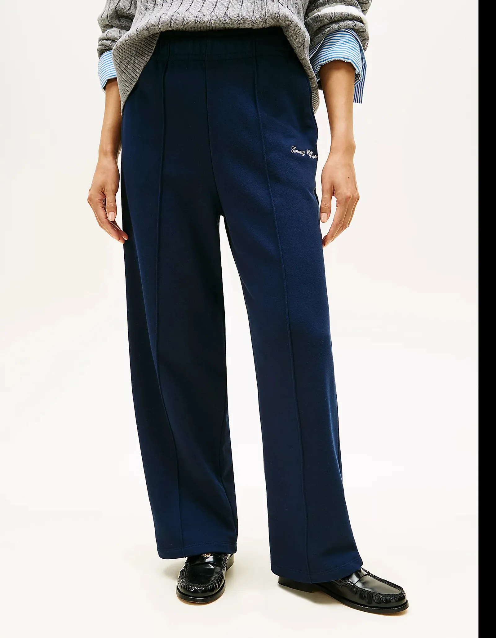 Tommy Hilfiger Pantalone Joggers Blu Ww0Ww48784 169740