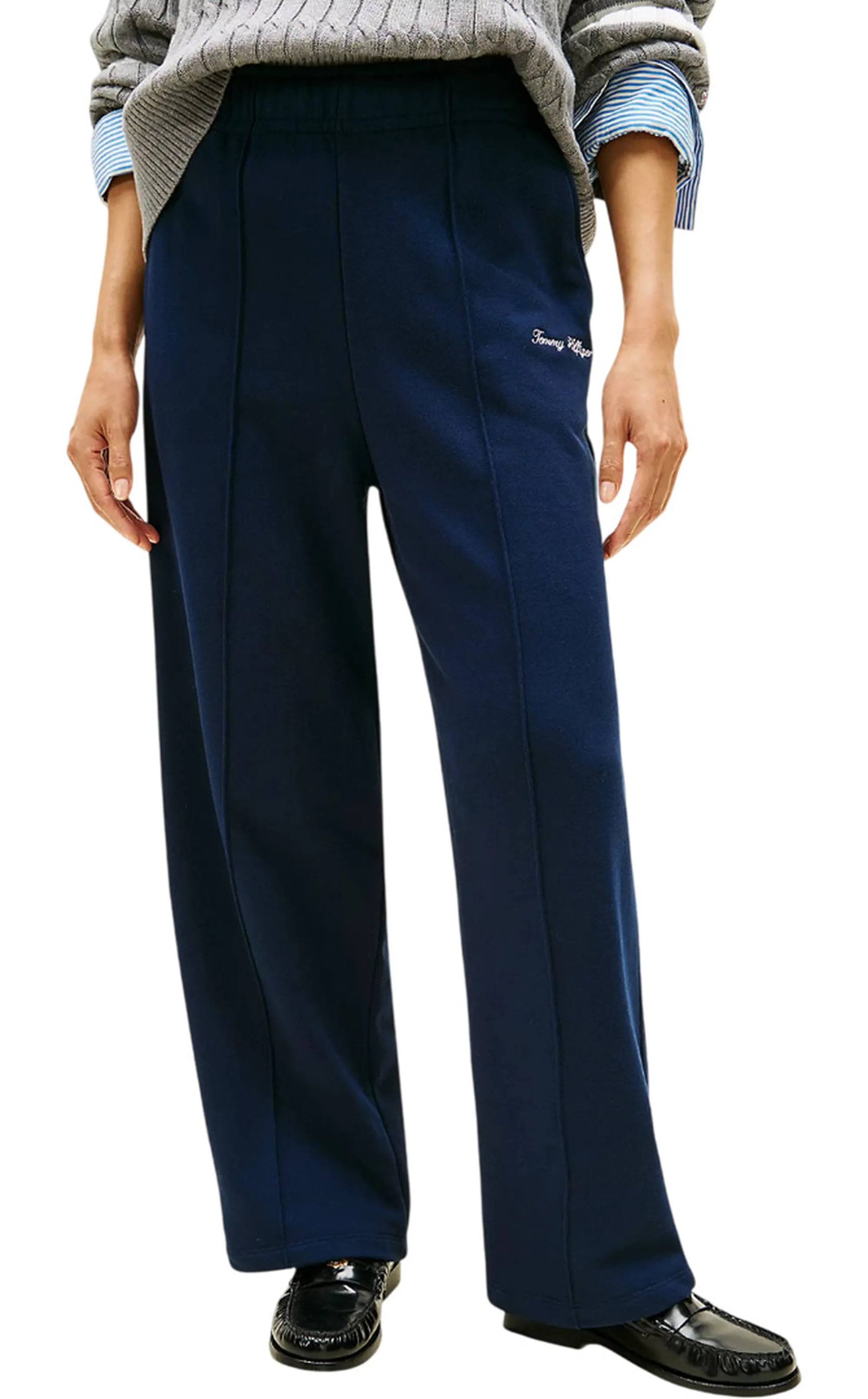 Tommy Hilfiger Pantalone Joggers Blu Ww0Ww48784 170387