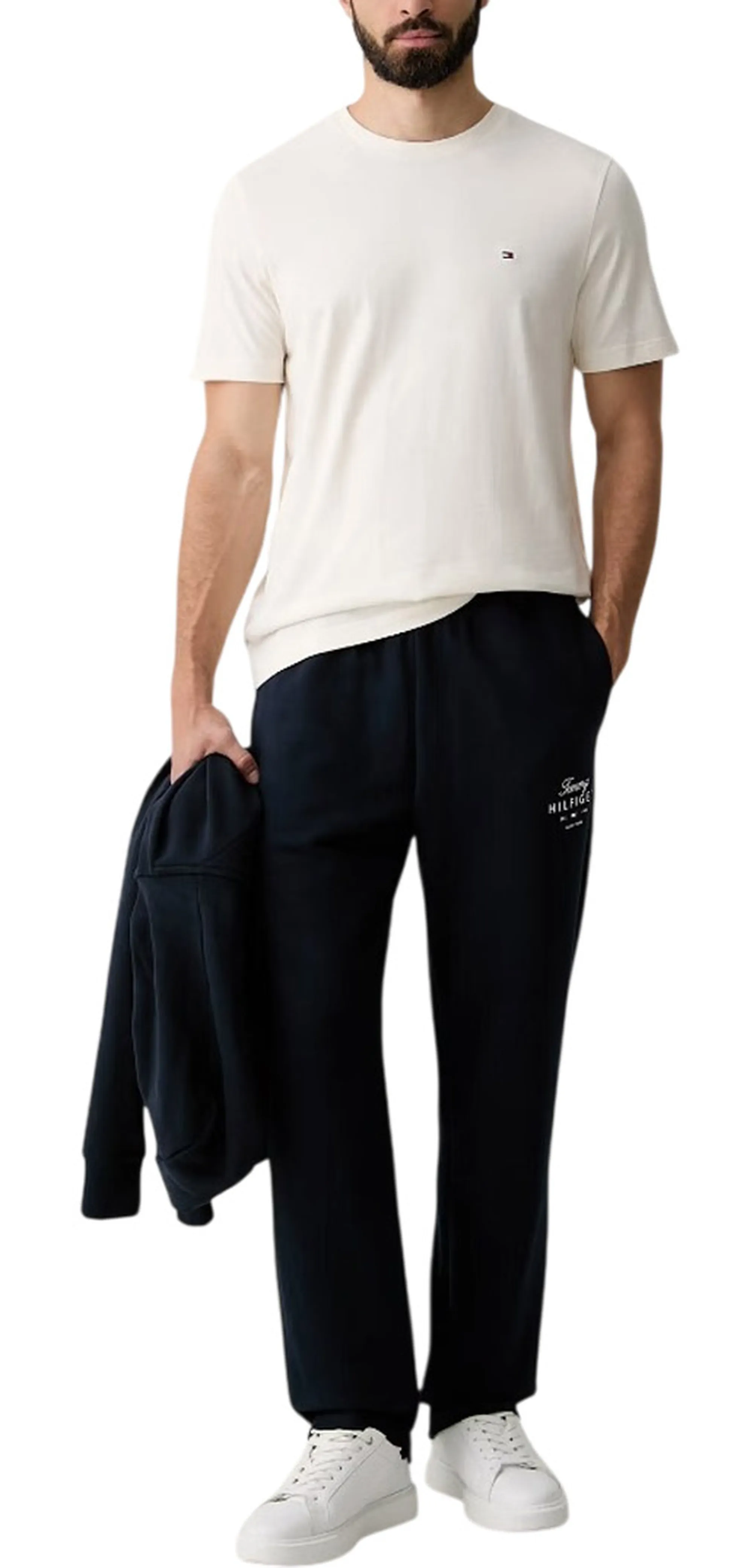 Tommy Hilfiger Pantalone  Stack Blu Scuro Mw0Mw44332 184870