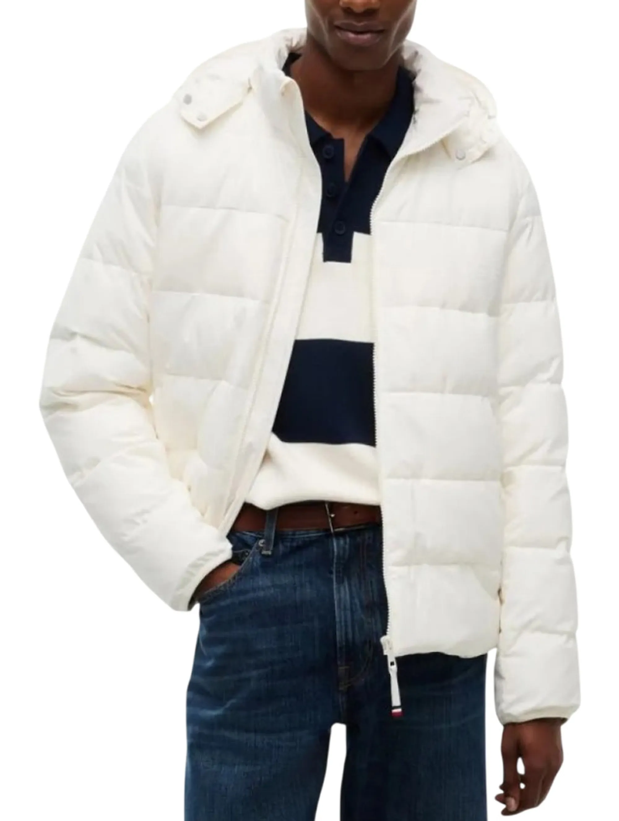 Tommy Hilfiger B'Down Filled Comforter ' Ivory Mw0Mw45273 199408