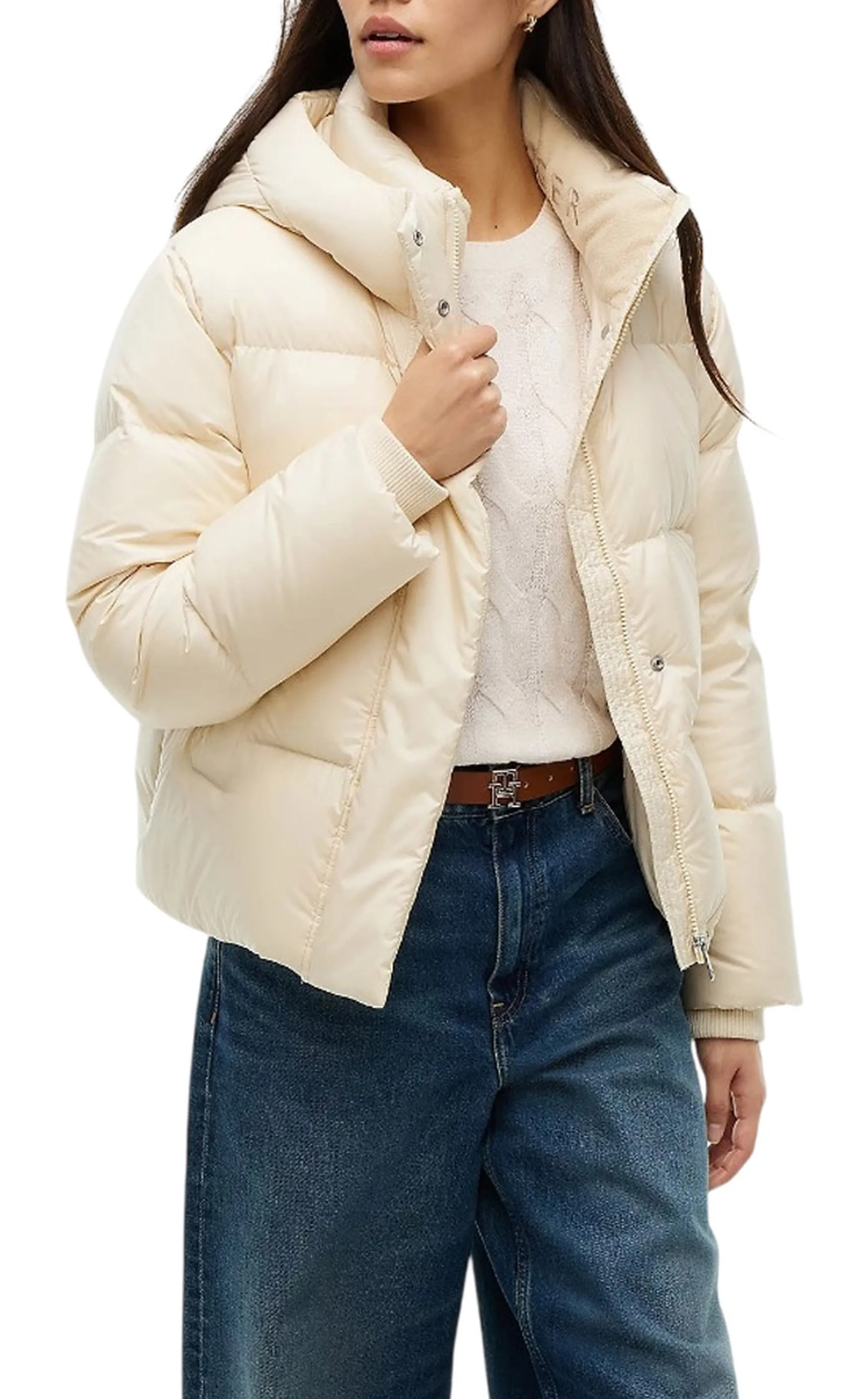 Tommy Hilfiger Piumino Bianco Ww0Ww51515 199829