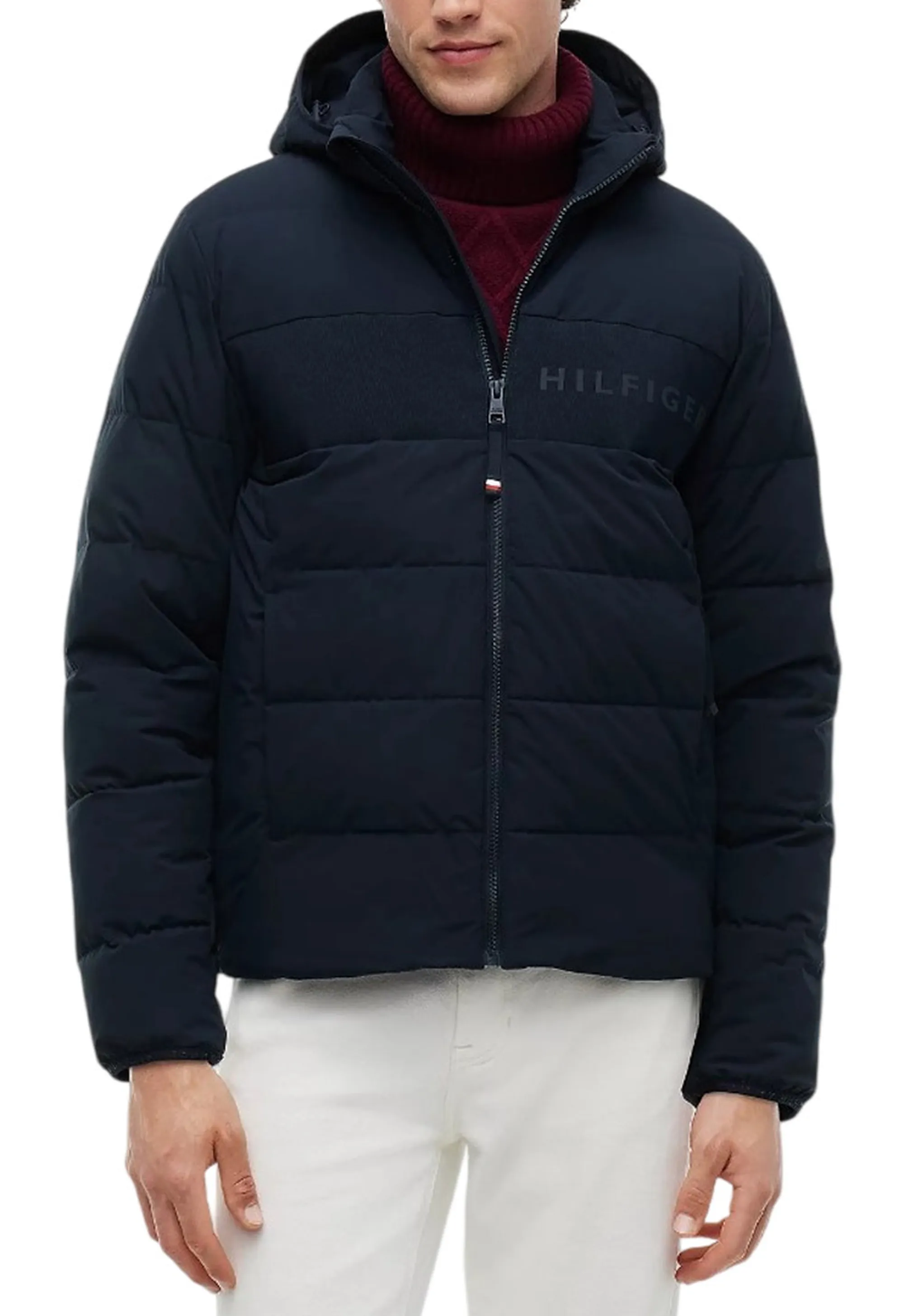 Tommy Hilfiger B'Down Filled Comforter ' Blu Mw0Mw45273 199402