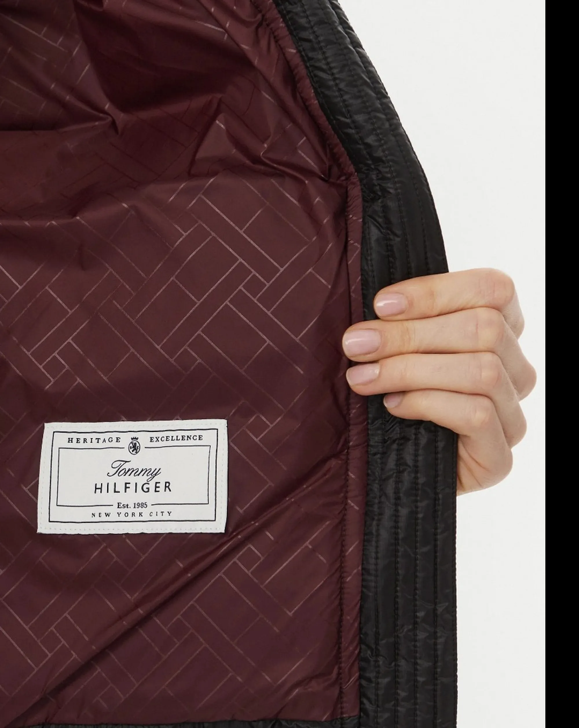 Tommy Hilfiger B'Down Filled Comforter' Black Ww0Ww51517 199545