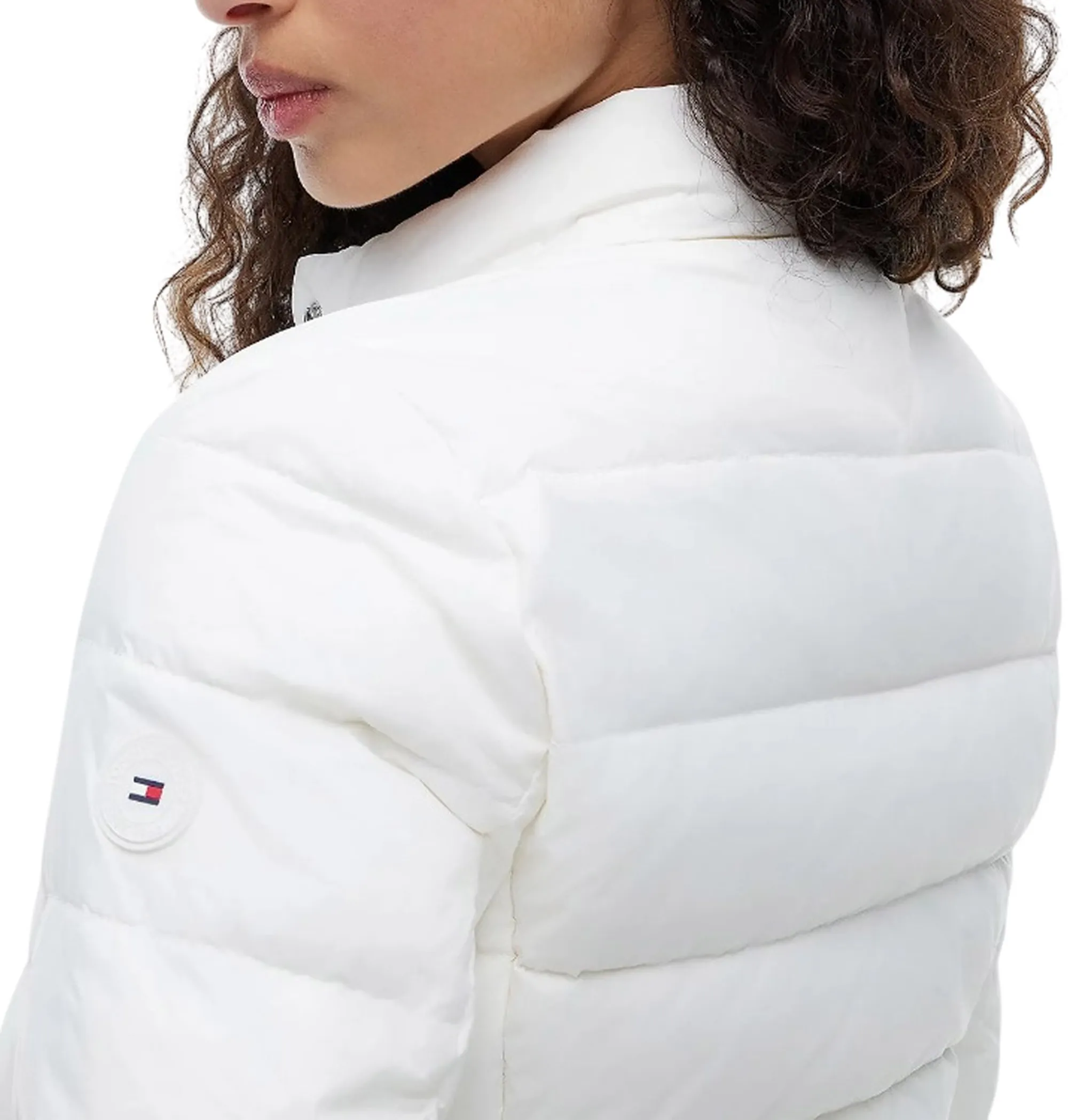 Tommy Hilfiger Piumino Down Packable Avorio Ww0Ww51094 185060
