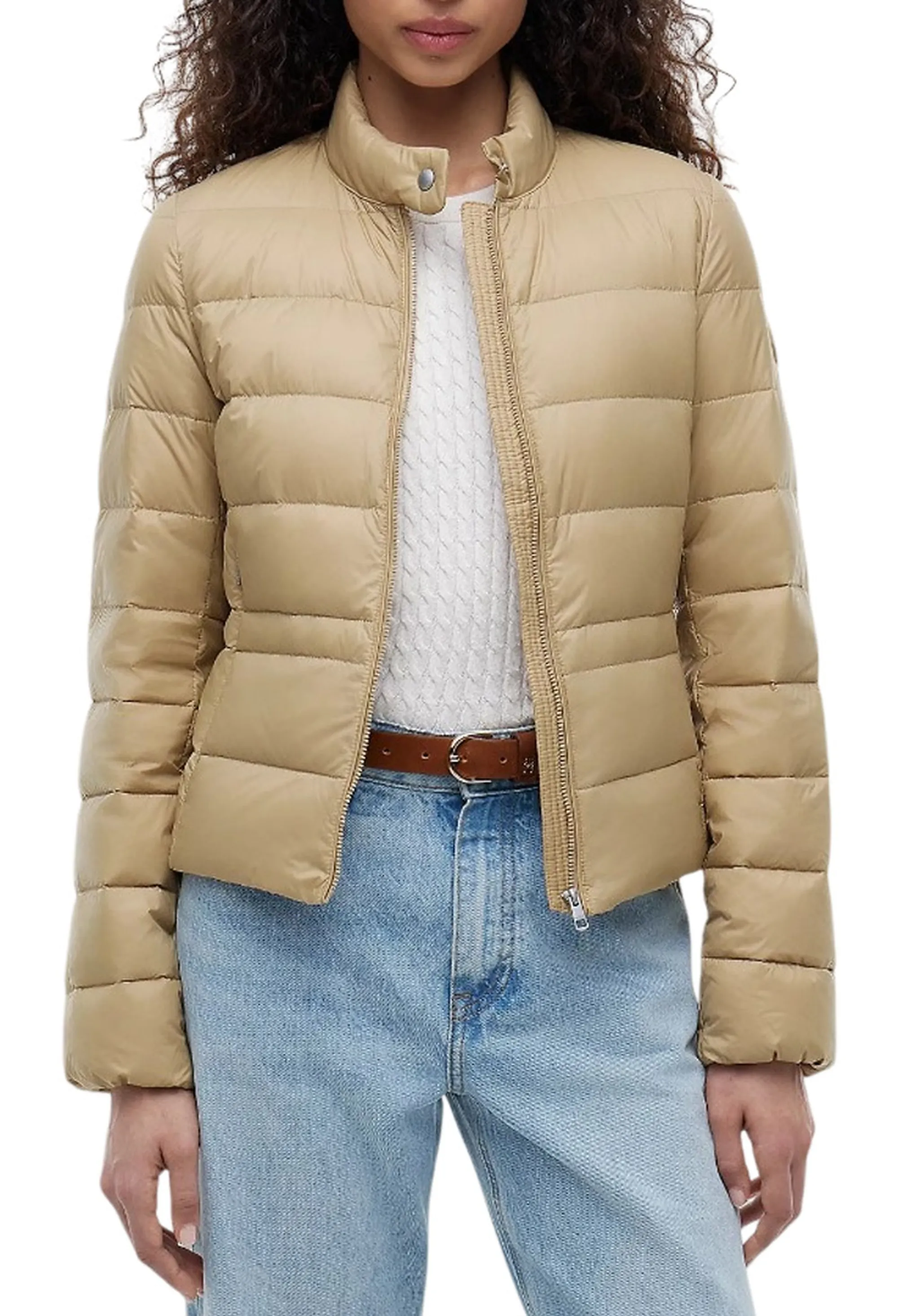 Tommy Hilfiger Piumino Down Packable Cammello Ww0Ww51094 185062