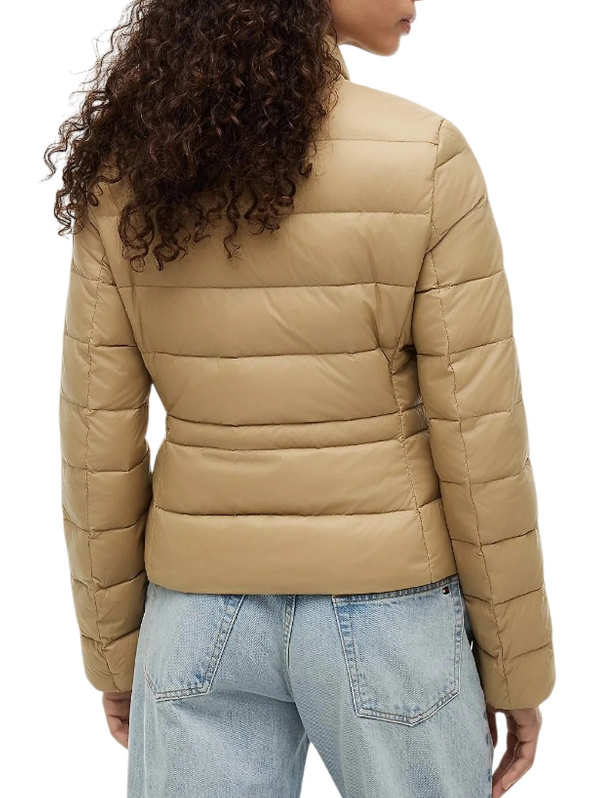 Tommy Hilfiger Piumino Down Packable Cammello Ww0Ww51094 185063