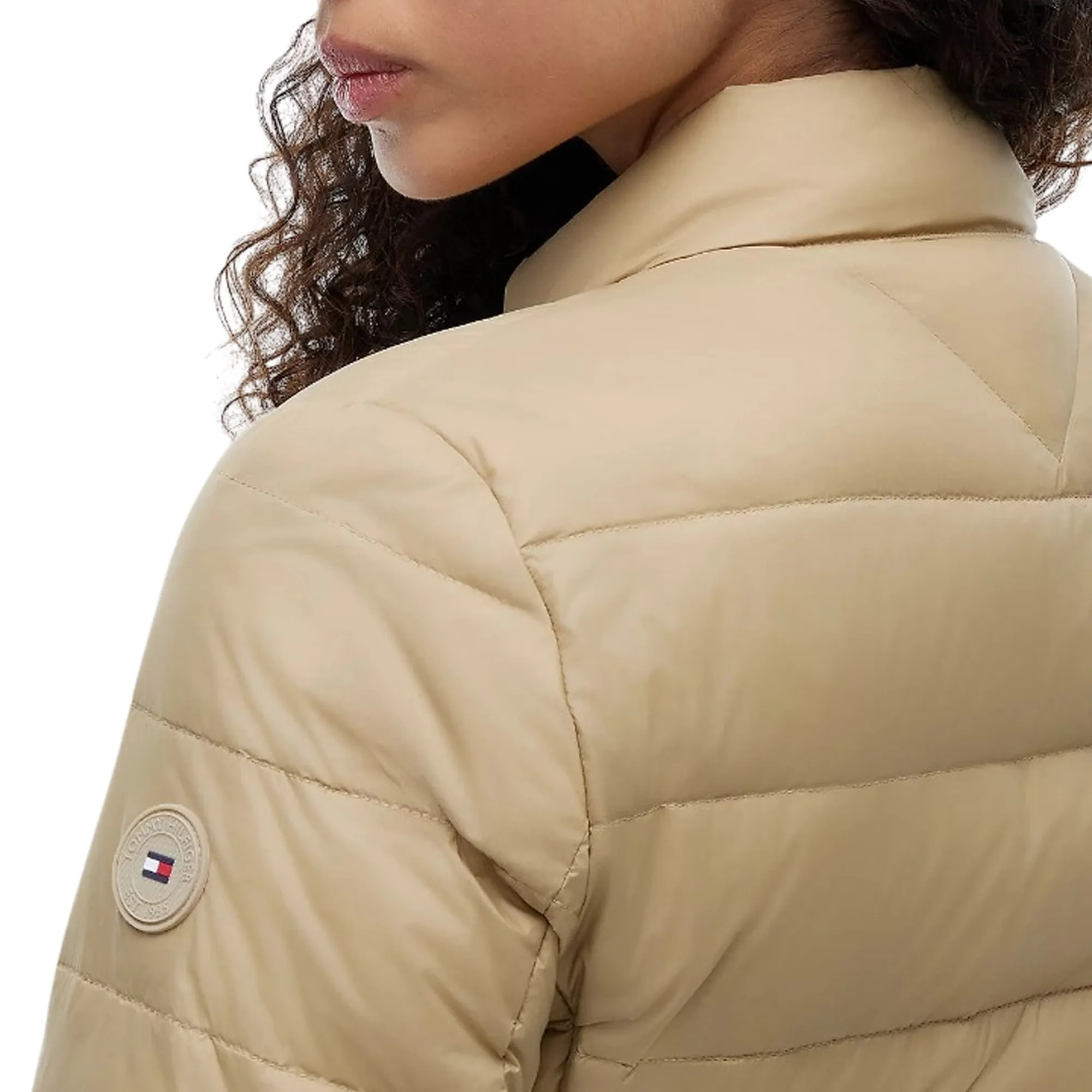 Tommy Hilfiger Piumino Down Packable Cammello Ww0Ww51094 185065