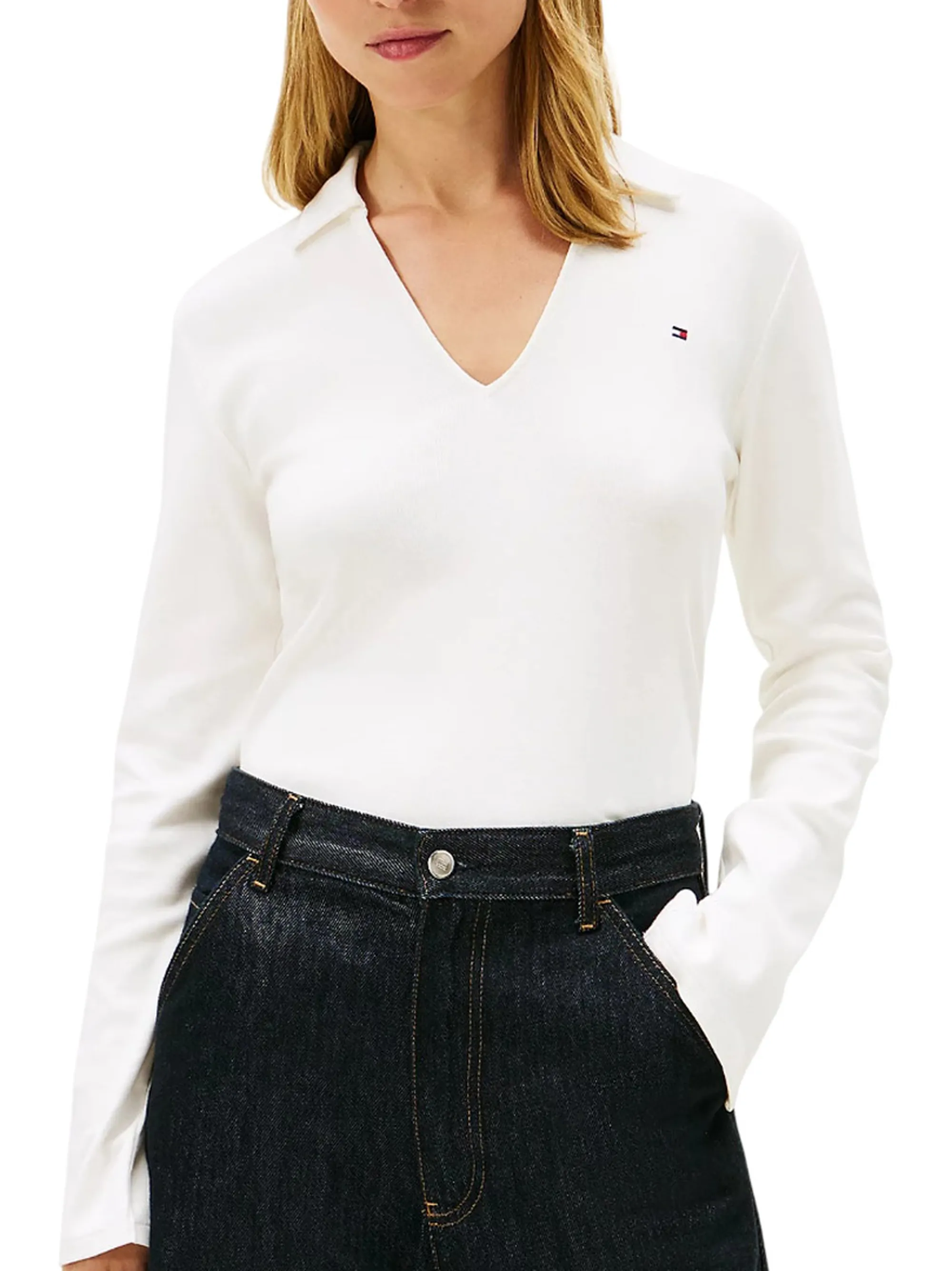 Tommy Hilfiger Polo Bianco Ww0Ww47850 170460