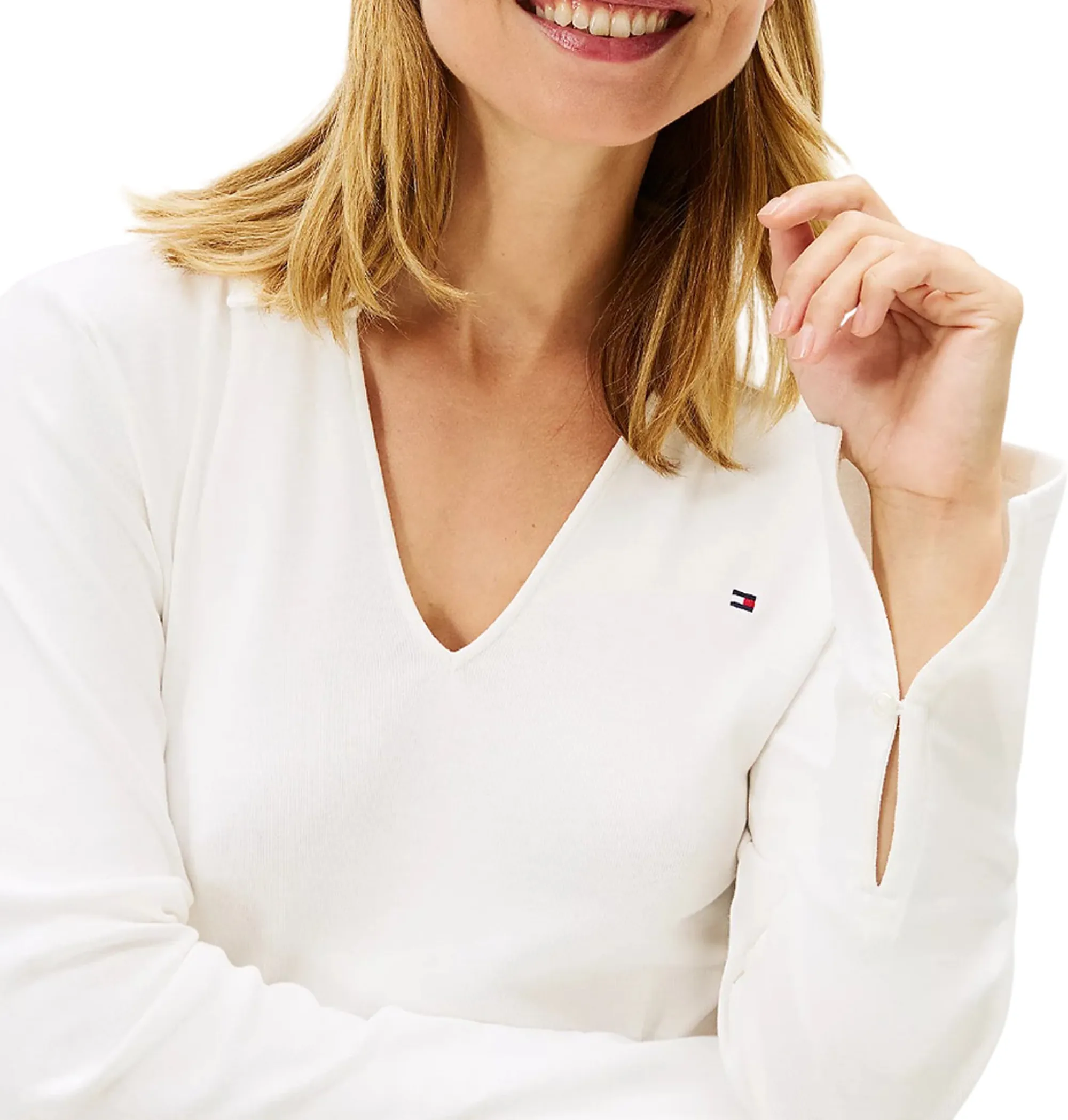 Tommy Hilfiger Polo Bianco Ww0Ww47850 170465