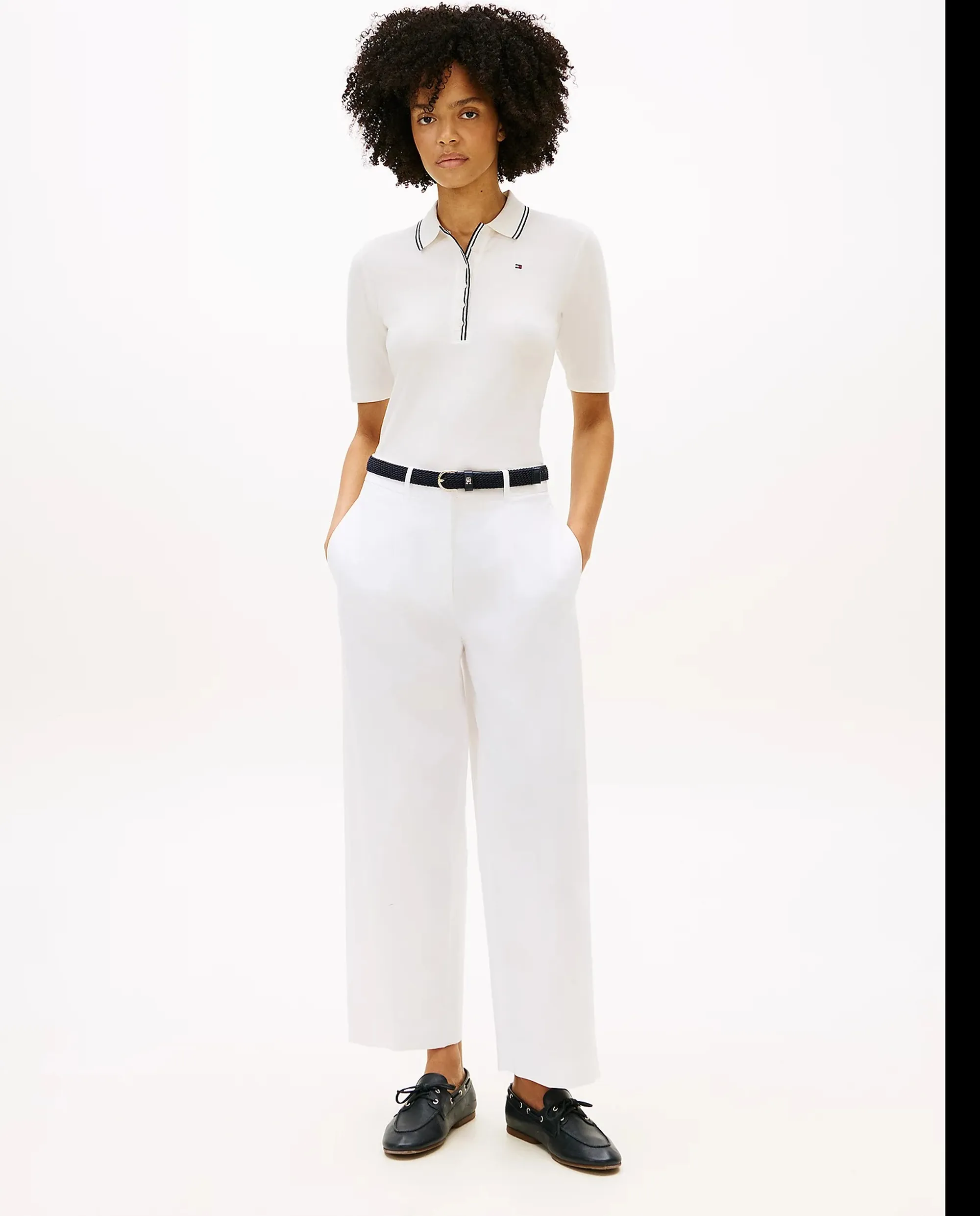 Tommy Hilfiger Polo Bianco Ww0Ww49828 171373