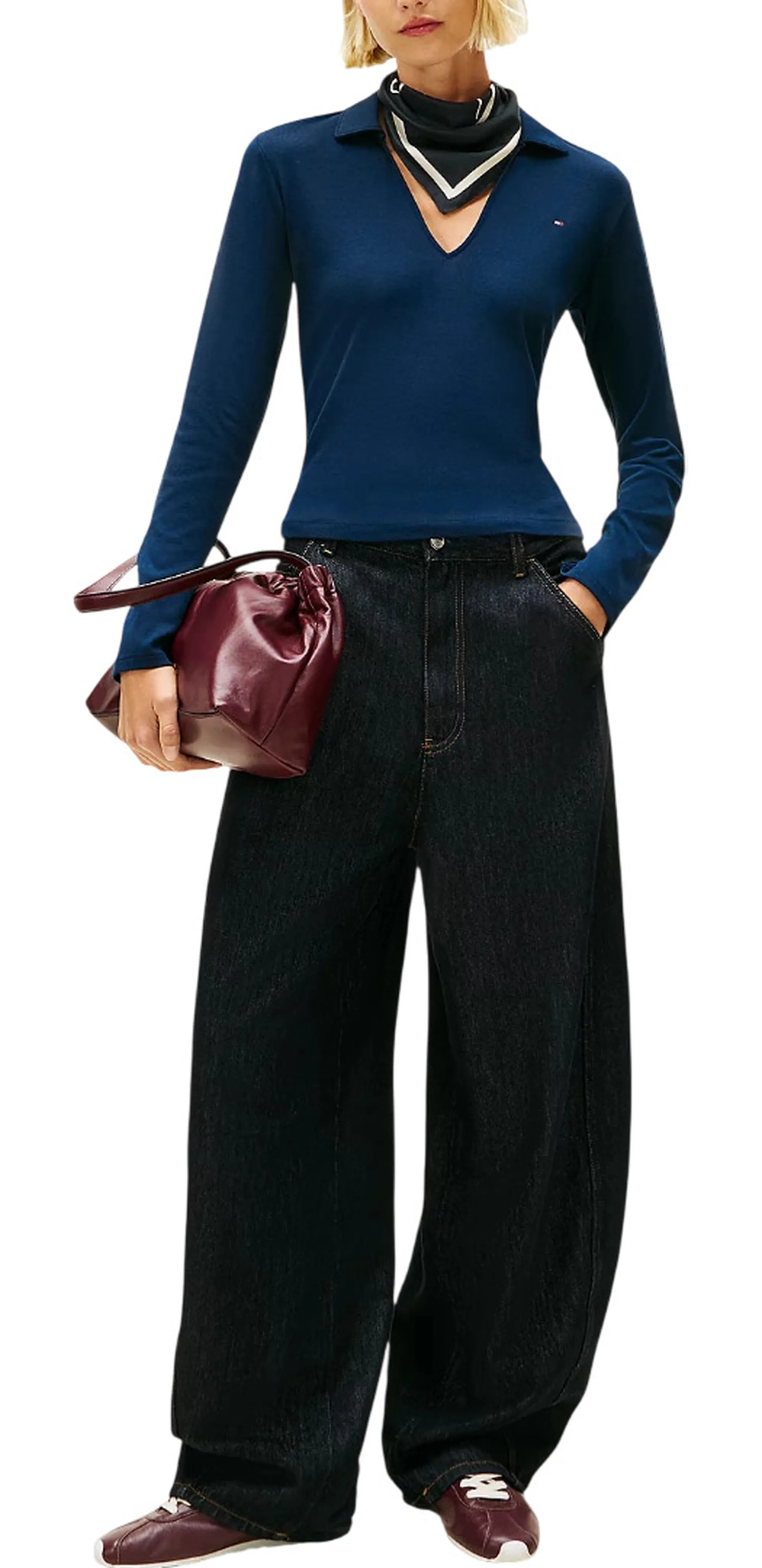 Tommy Hilfiger Polo Blu Ww0Ww47850 170458