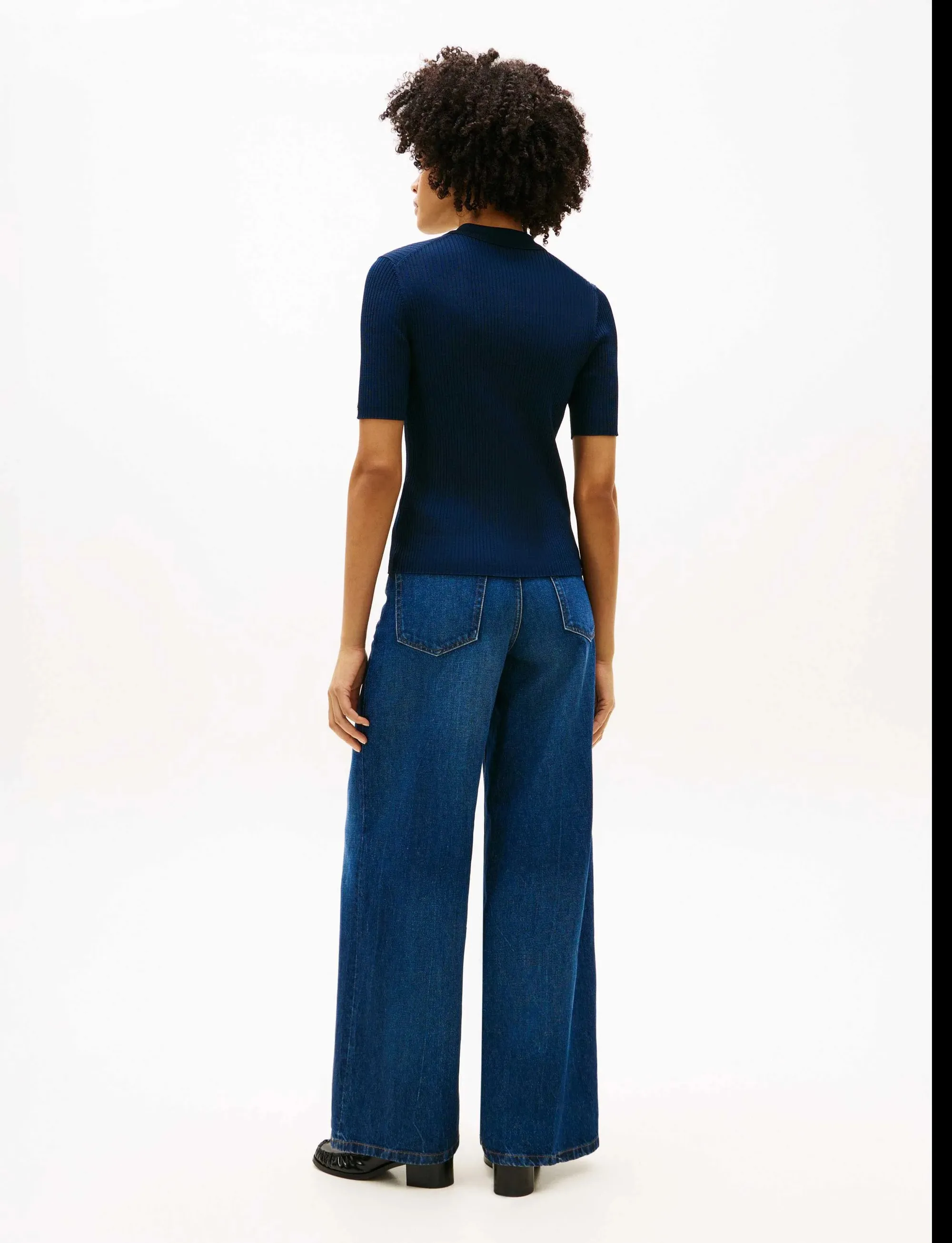 Tommy Hilfiger Polo Blu Ww0Ww48482 169668