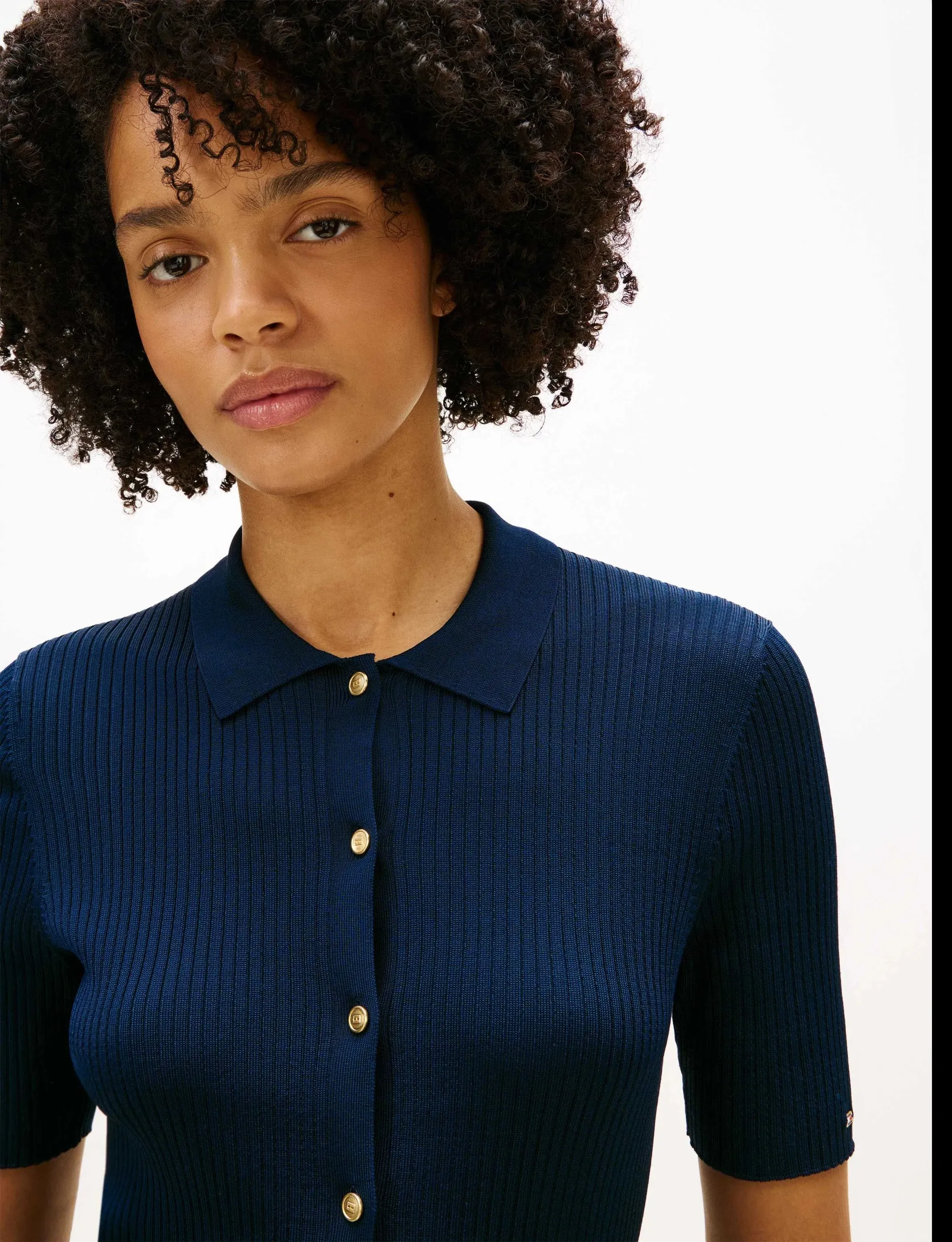 Tommy Hilfiger Polo Blu Ww0Ww48482 169670