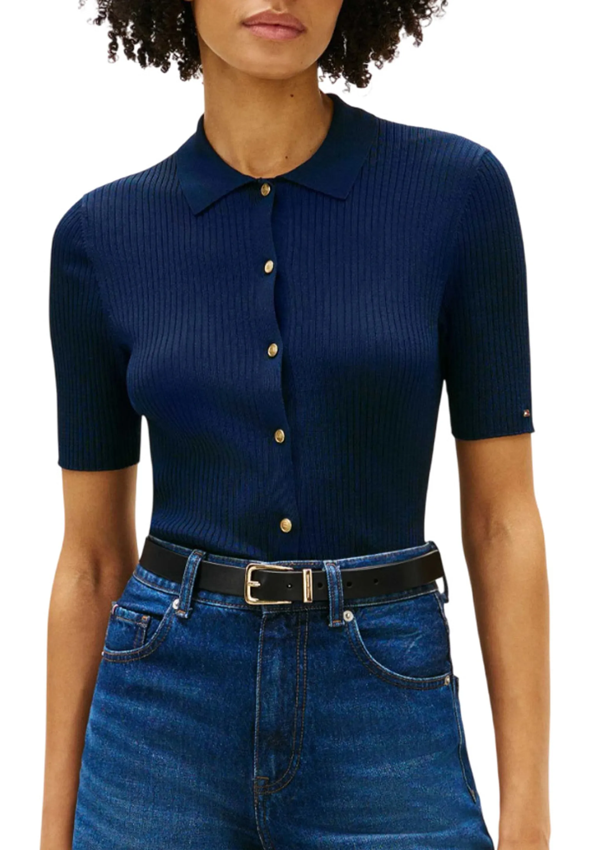 Tommy Hilfiger Polo Blu Ww0Ww48482 170423