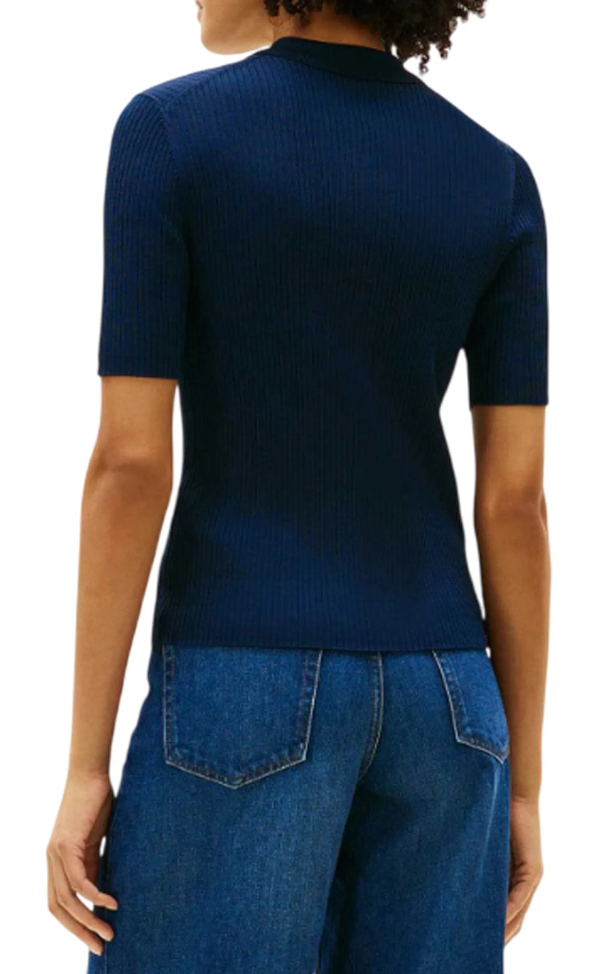 Tommy Hilfiger Polo Blu Ww0Ww48482 170424