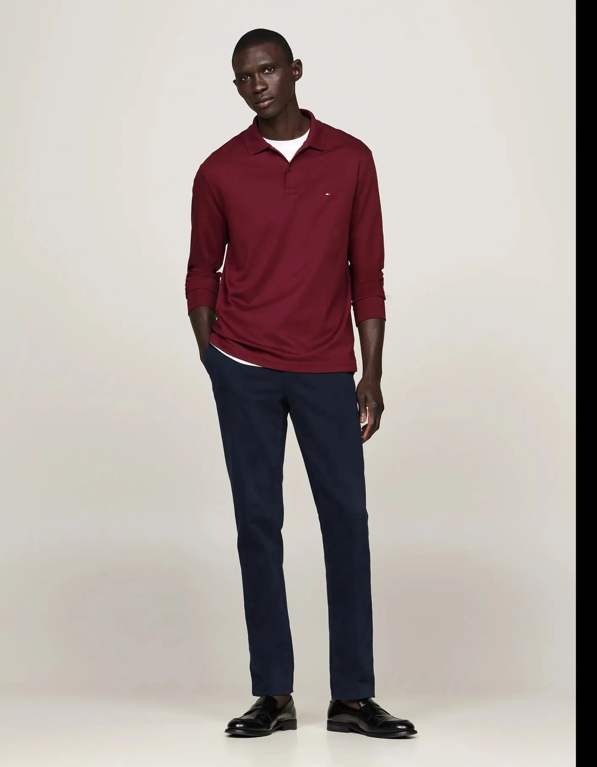 Tommy Hilfiger Polo Bordeaux Mw0Mw37317 169771