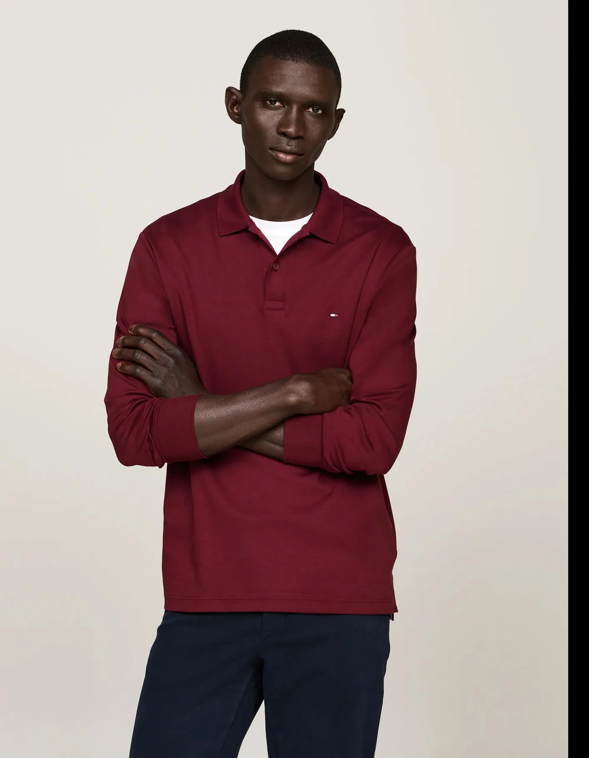 Tommy Hilfiger Polo Bordeaux Mw0Mw37317 169774