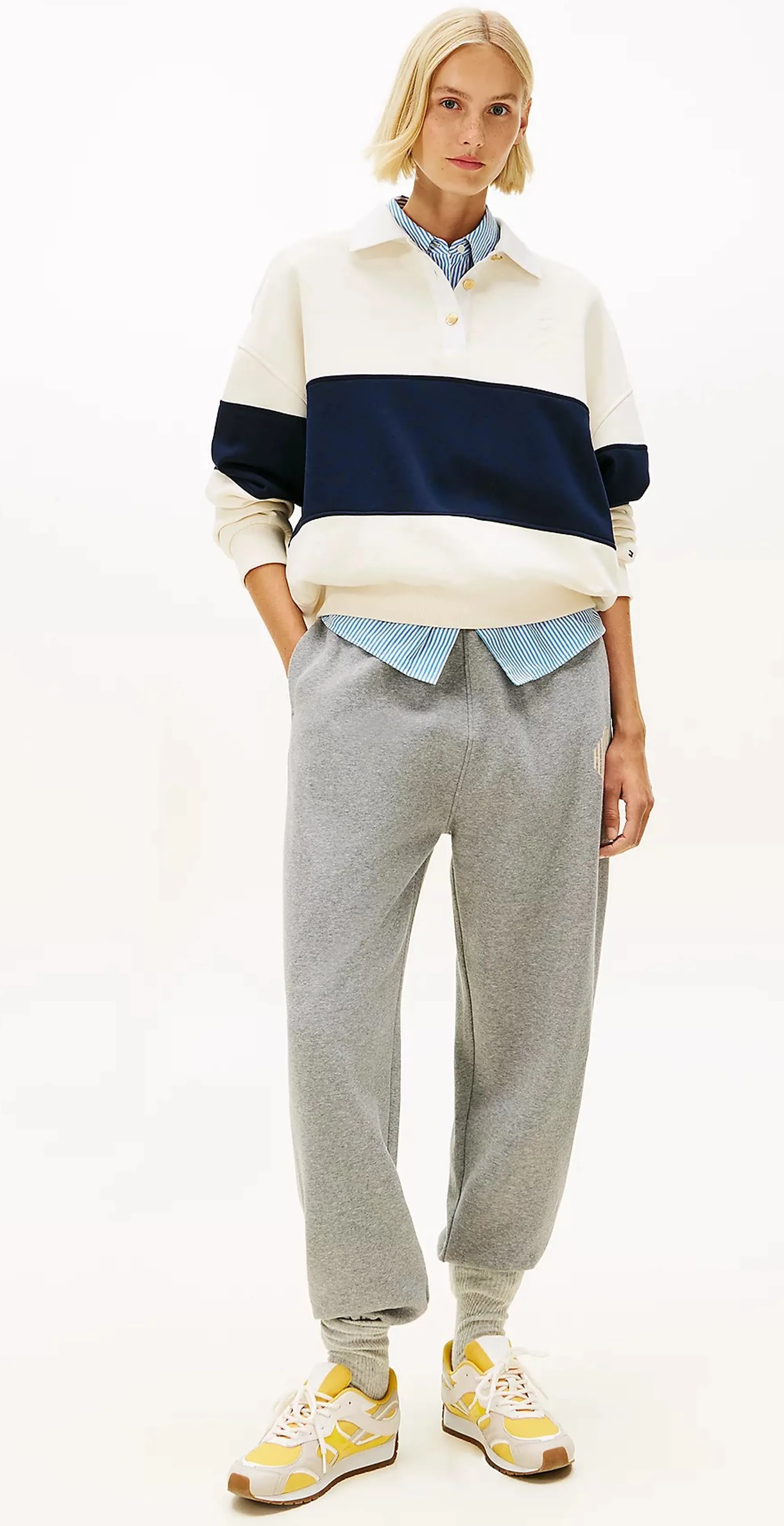 Tommy Hilfiger Polo Crema Ww0Ww48785 169723