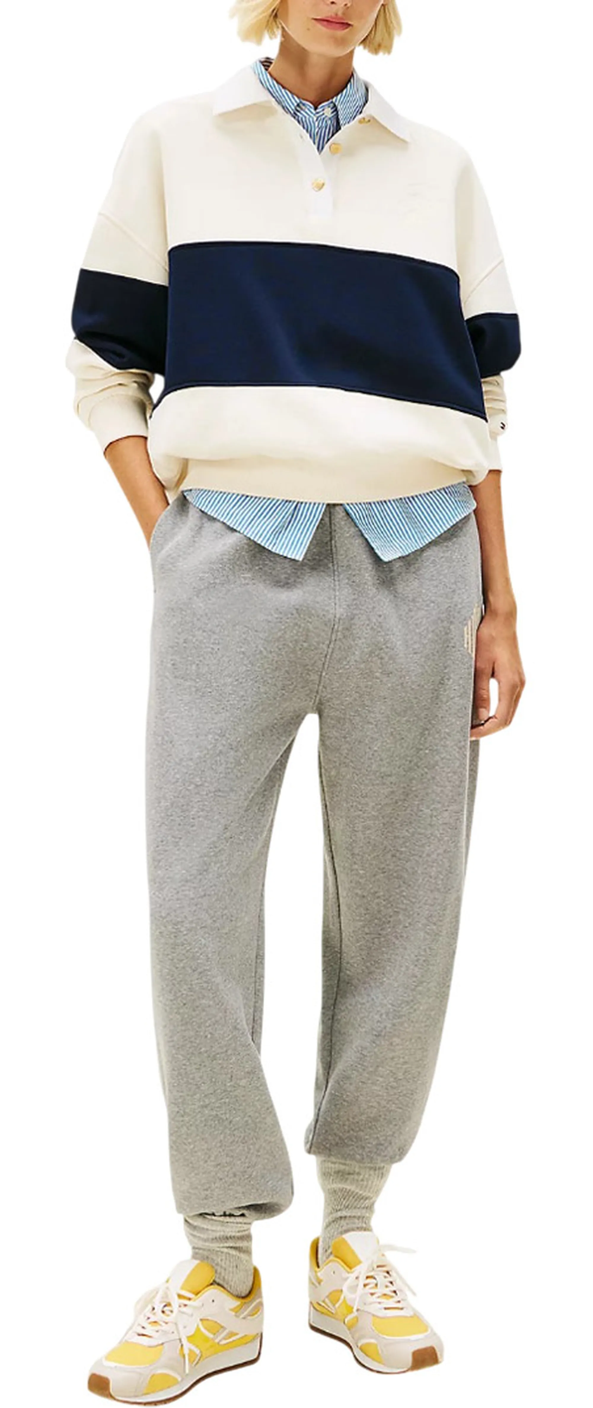 Tommy Hilfiger Polo Crema Ww0Ww48785 170374