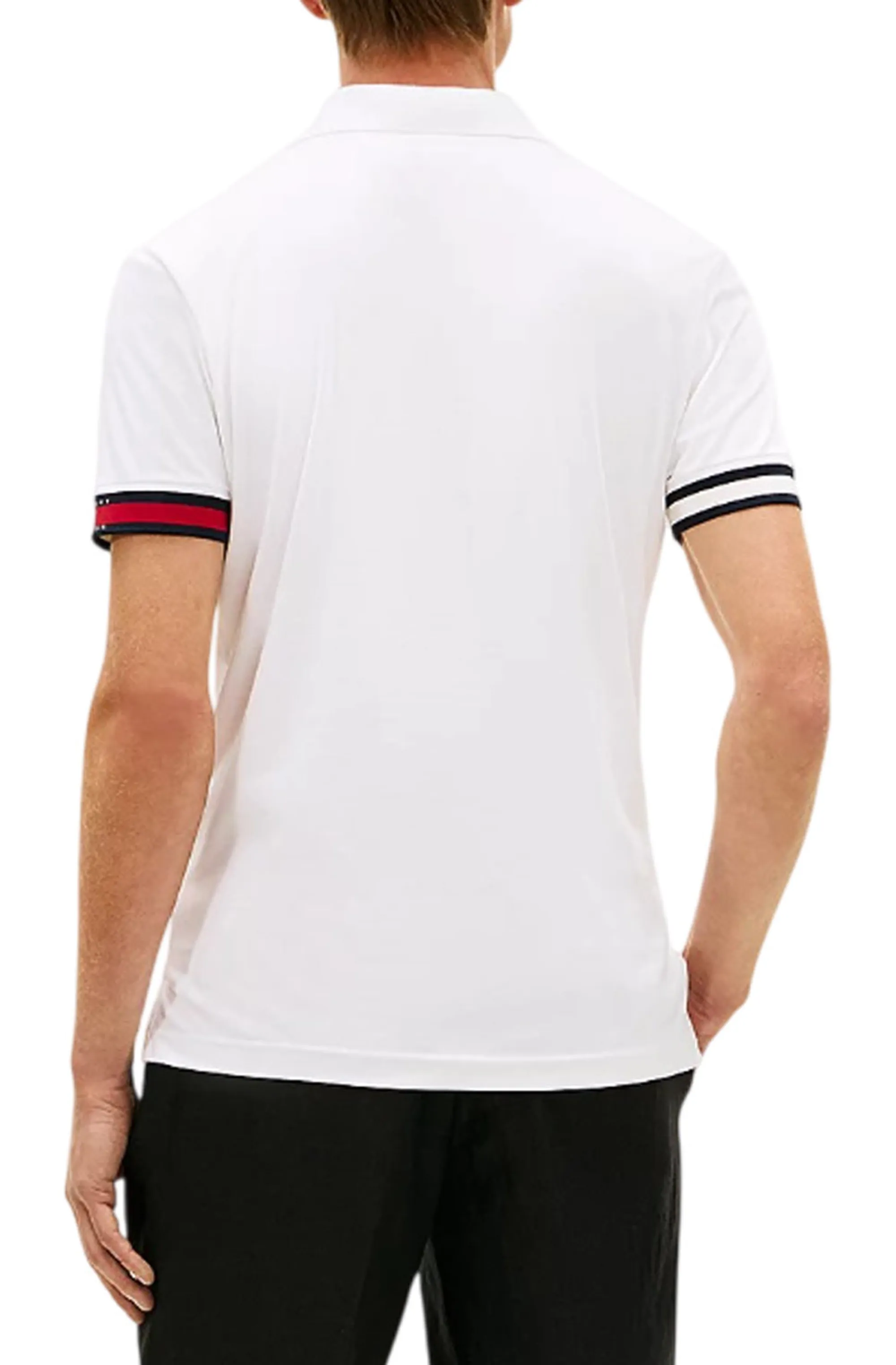 Tommy Hilfiger Polo Interlock Bianco Mw0Mw42743 169802
